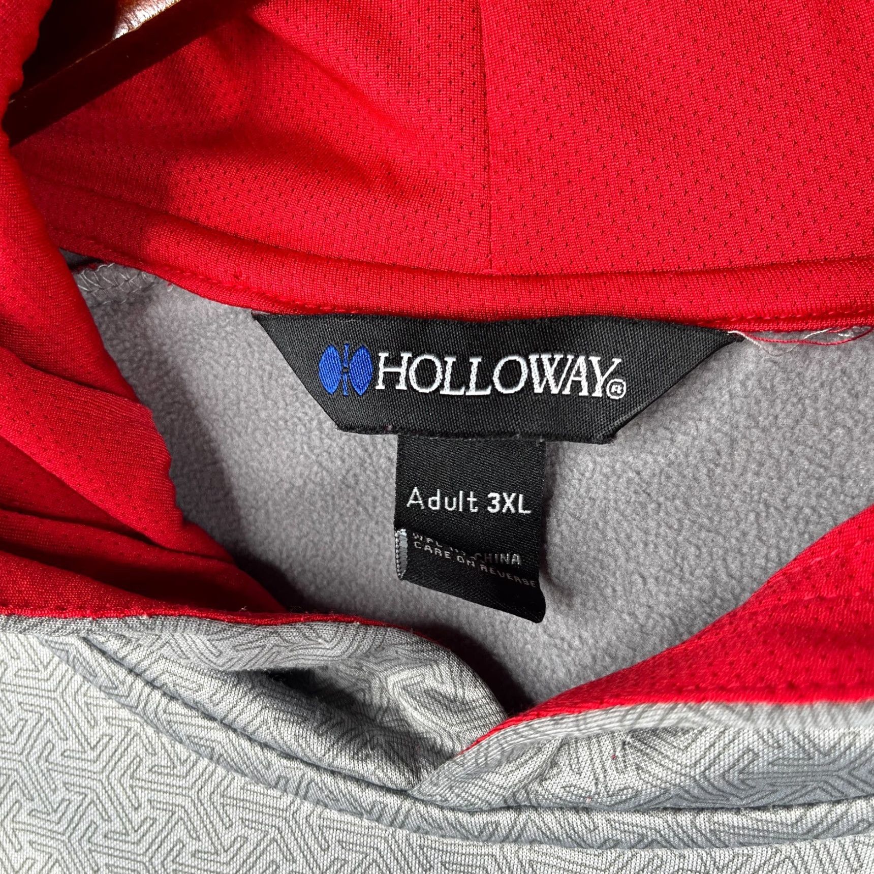 Holloway Holloway Summit Motorsports Hoodie Sweatshirt 3XL Gray Geometrix Embroidered Logo Mens Size US XXL / EU 58 / 5 - 5 Thumbnail