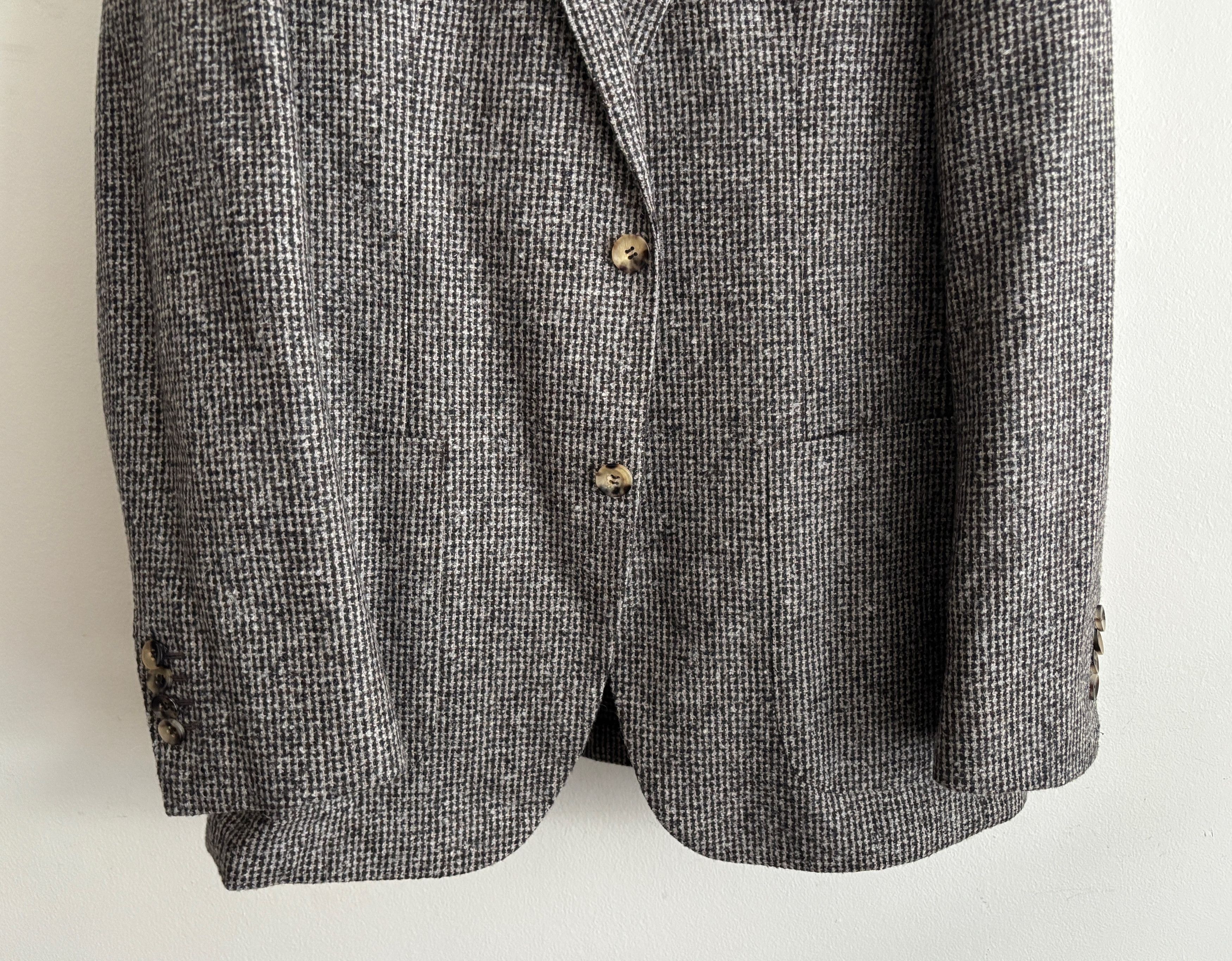 Suitsupply $995 Unstructured Grey Brown Tweed Suit-40, Pants 30 Size 40R - 5 Thumbnail
