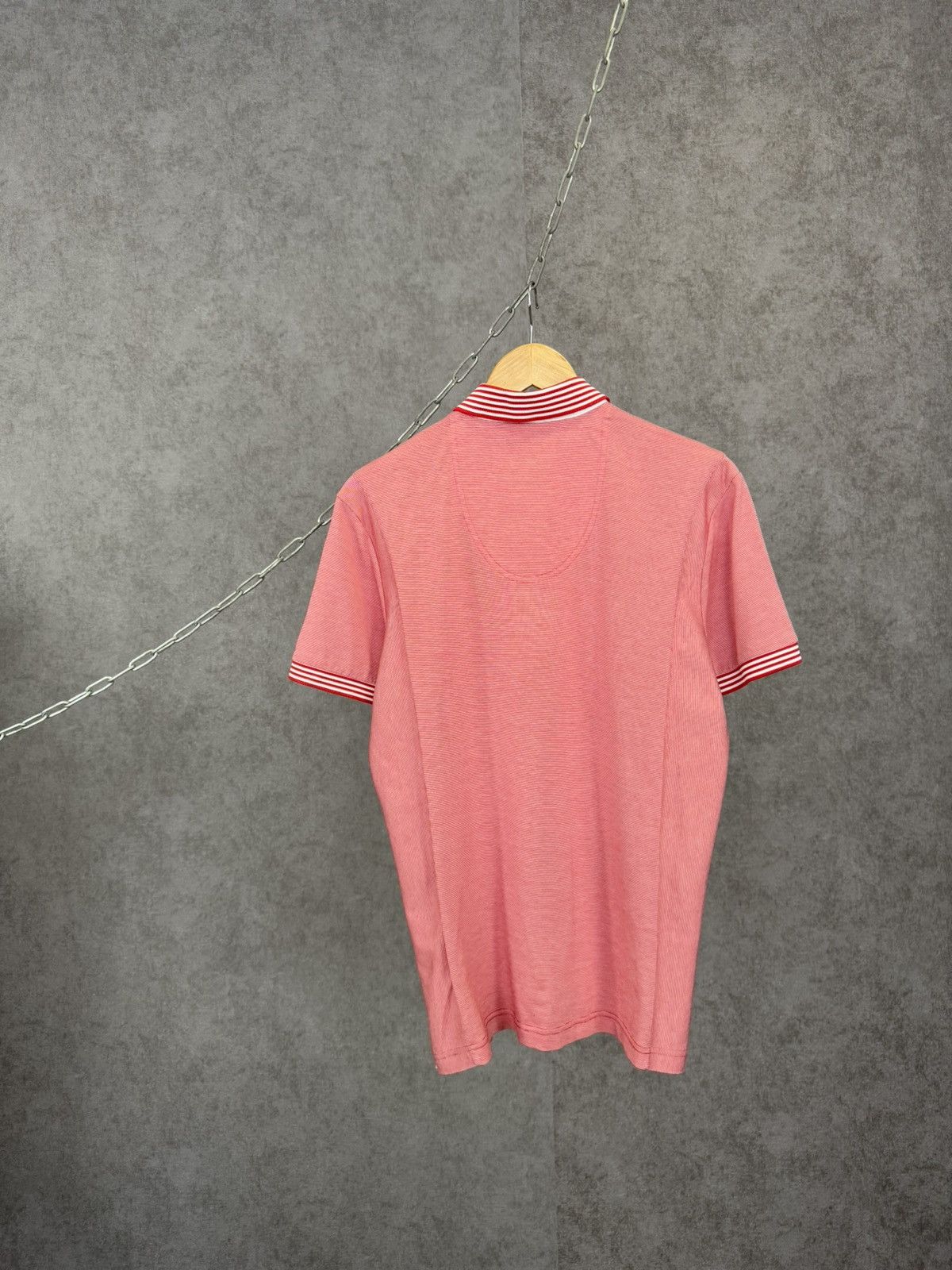 Designer × Hugo Boss Hugo Boss designer striped polo tee Size US S / EU 44-46 / 1 - 7 Thumbnail