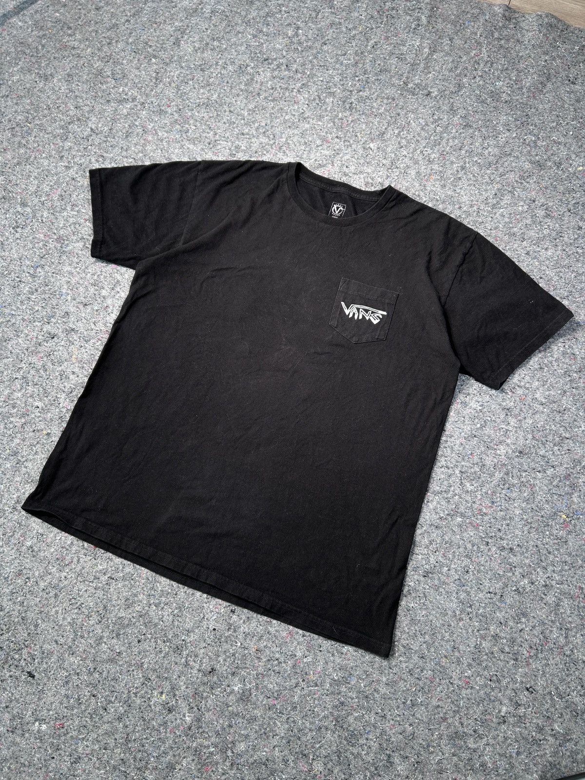 Vans VANS Men's Med Tee T-Shirt Black Rowan Zorilla Skull Flames Size US L / EU 52-54 / 3 - 5 Thumbnail