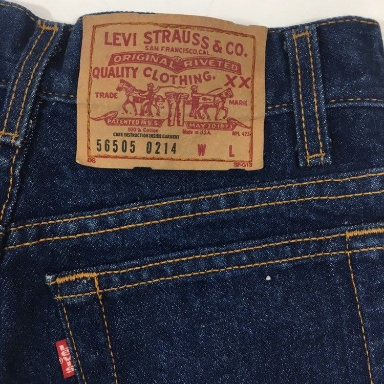Levi's Vtg Levi's XX Made in USA Indigo Blue Jean Cut Off Shorts Size 28" / US 6 / IT 42 - 4 Thumbnail