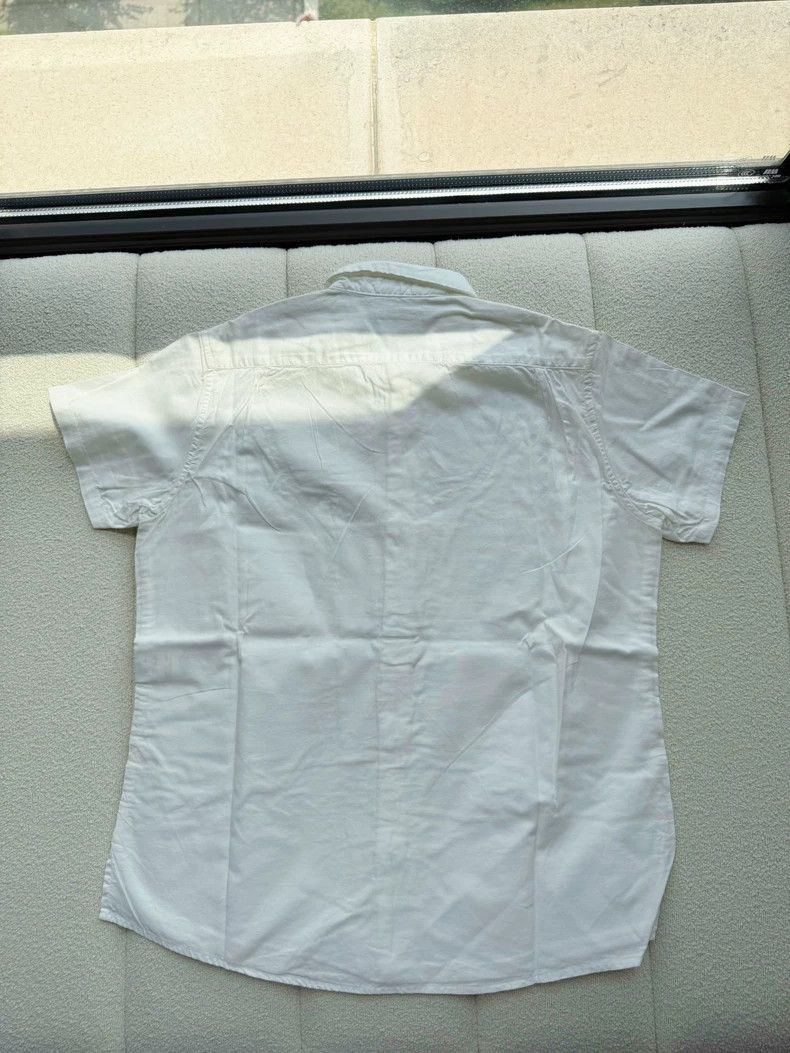 Kapital White Loose Short Sleeve Pocket Shirt-2506 Size US S / EU 44-46 / 1 - 2 Thumbnail