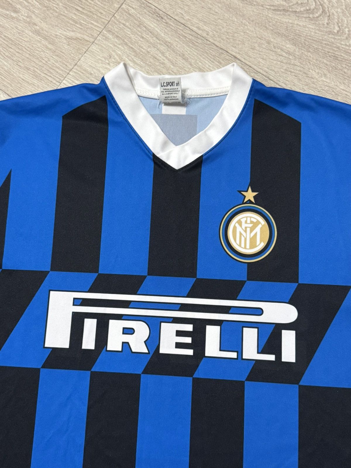 Vintage 🔷Inter Milan Lukaku #9 Soccer jersey🔷 Size US M / EU 48-50 / 2 - 2 Thumbnail
