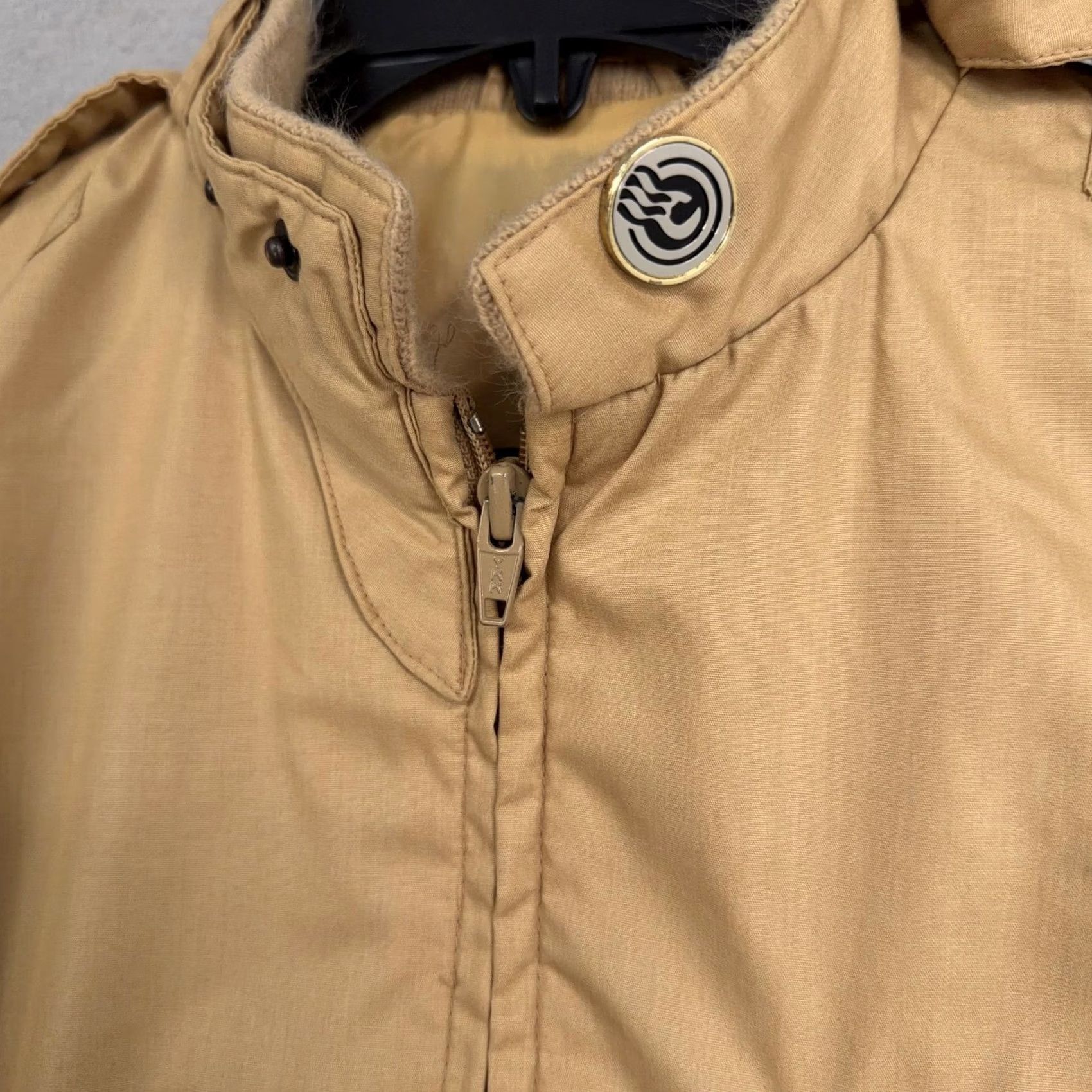 Vintage Generation One Jacket Mens S Beige Bomber Full Zip Casual Size US S / EU 44-46 / 1 - 3 Thumbnail