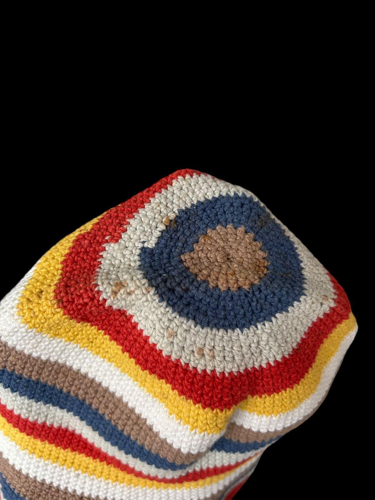 Kapital Crochet knitted handmade Bucket Hats Rare☠️☠️ Size ONE SIZE - 7 Thumbnail