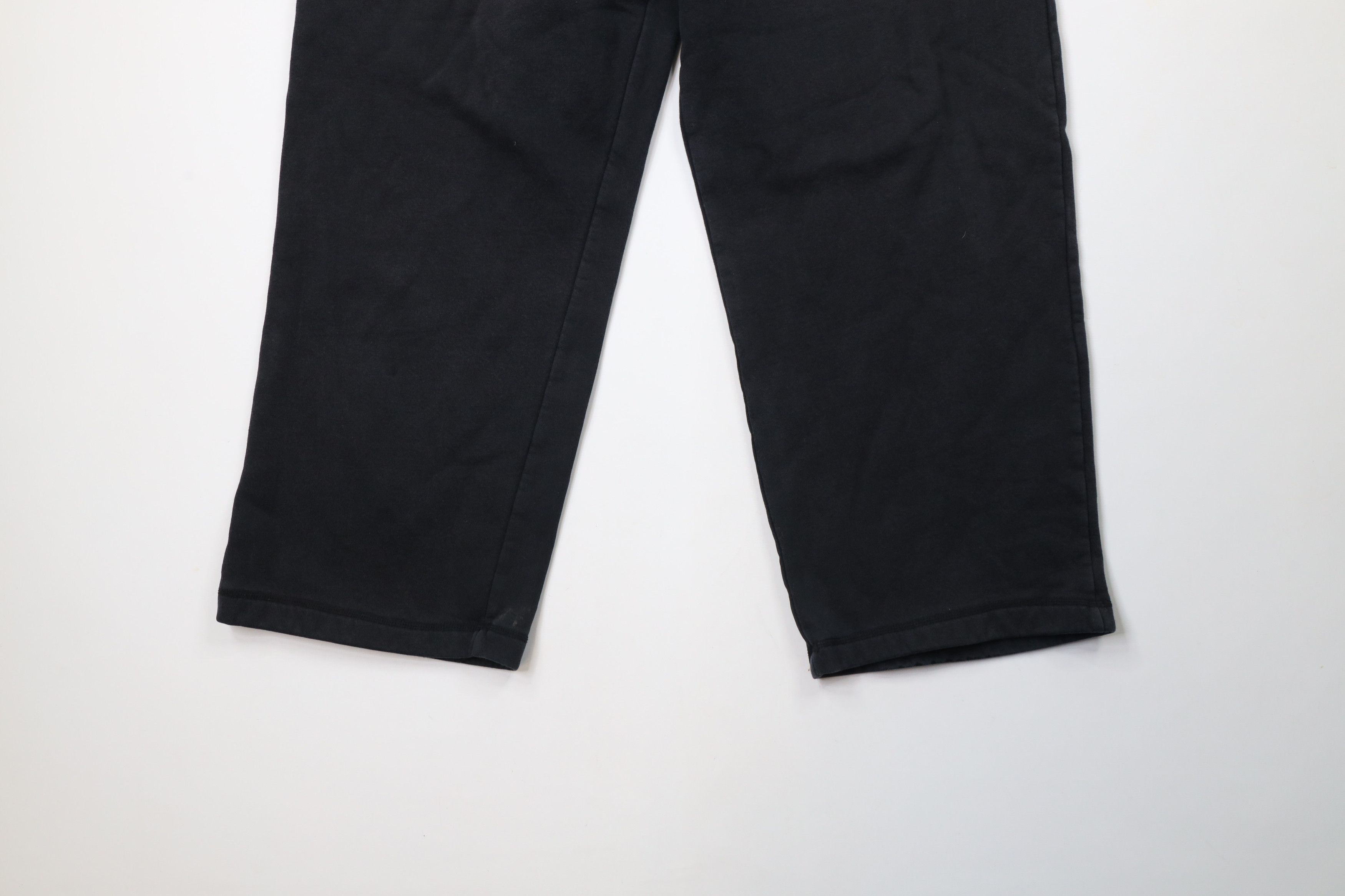 Russell Athletic × Vintage Vintage Y2K Russell Athletic Heavyweight Sweatpants Black Size US 38 / EU 54 - 4 Thumbnail