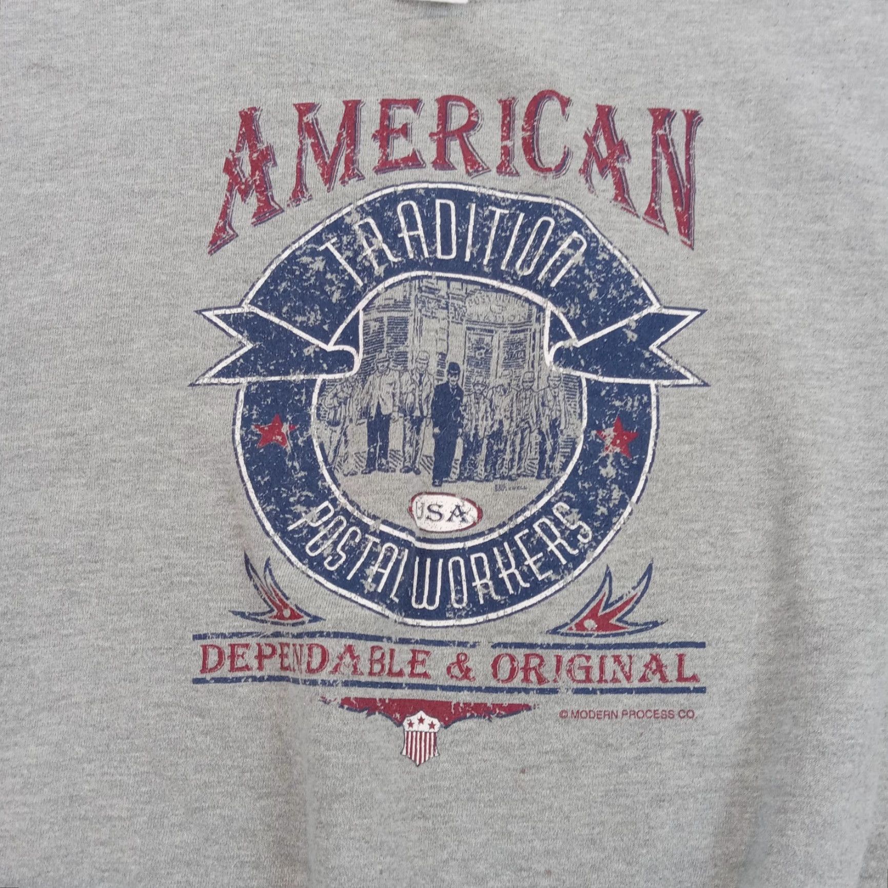 Lee VINTAGE Lee Sweatshirt Mens XL Gray Pullover American Postalworkers Shirt Size US XL / EU 56 / 4 - 5 Thumbnail