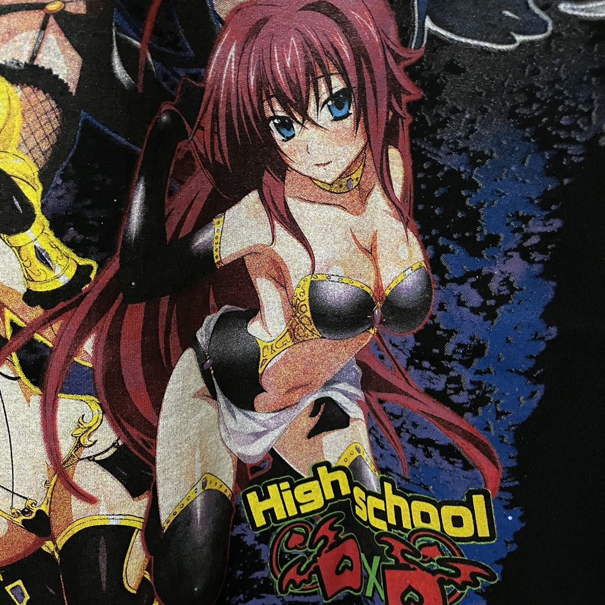 Very Rare Rare High school DxD Hentai Anime Tee Manga T shirt | Grailed