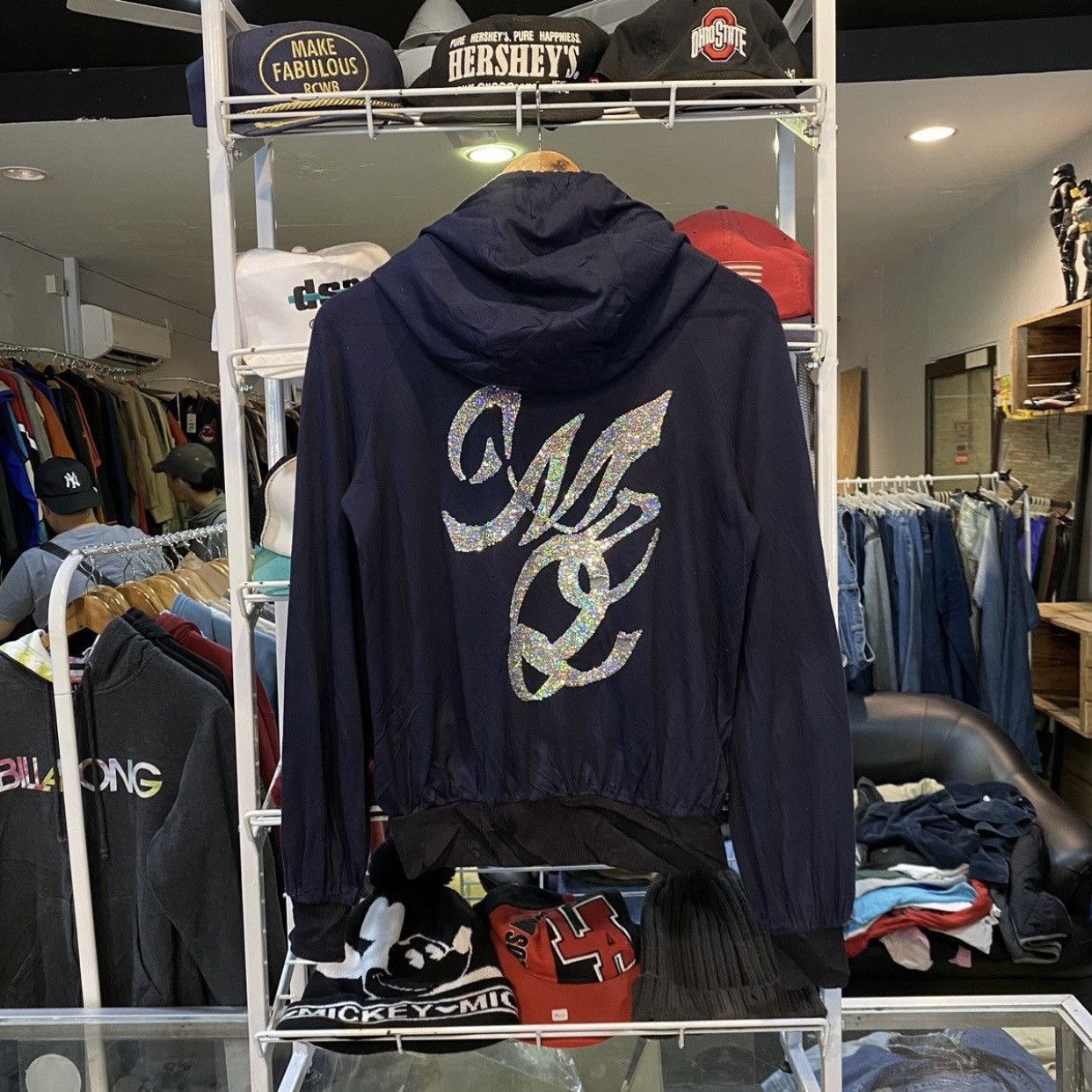 Alexander McQueen × MCQ Alexandr Mcqueen MCQ Blink Big Logo Zipper hoodies Size US XS / EU 42 / 0 - 1 Thumbnail