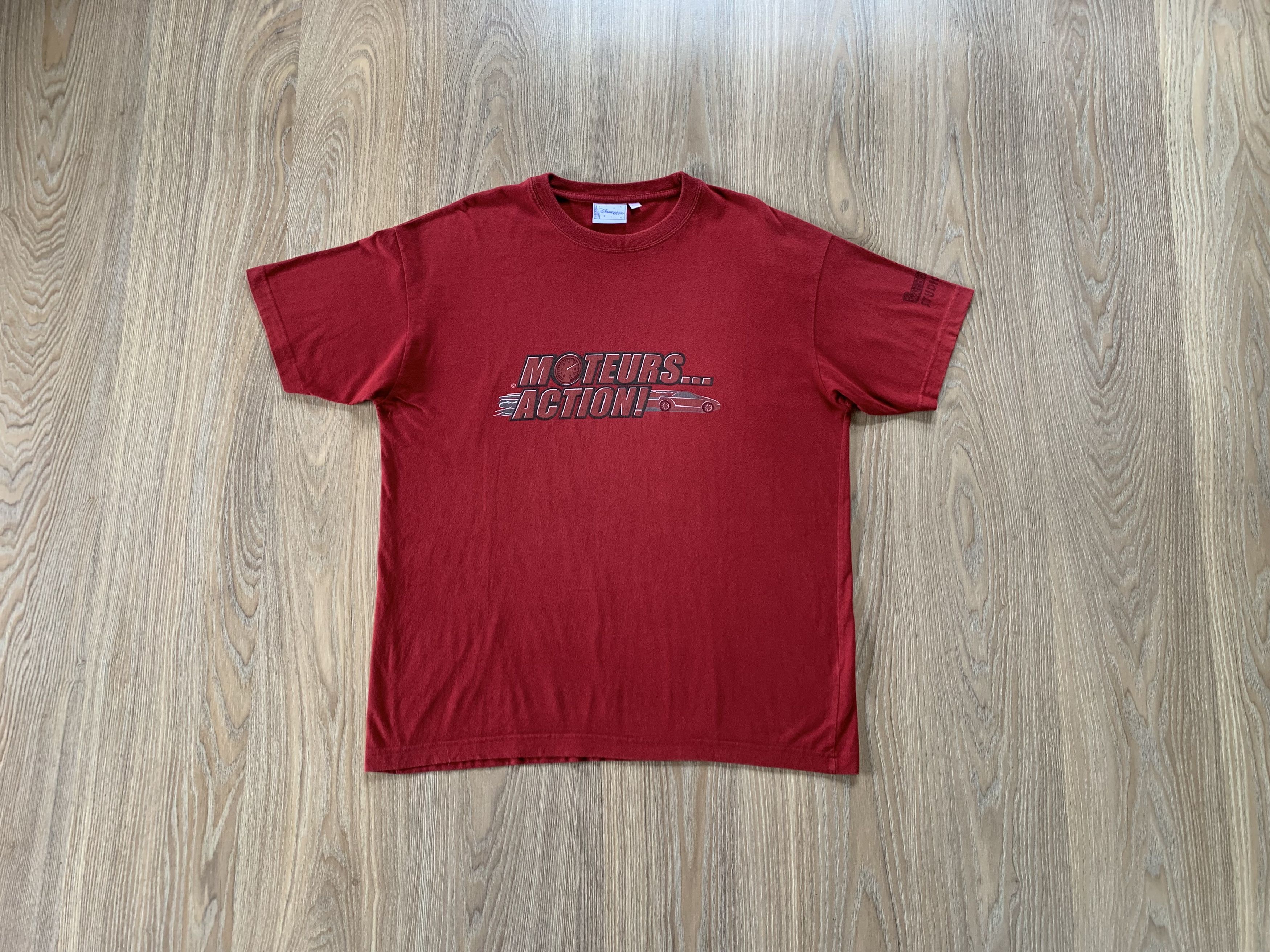 Disney × Vintage Vintage Moteurs Action Walt Disney Studios T Shirt Size US L / EU 52-54 / 3 - 1 Thumbnail