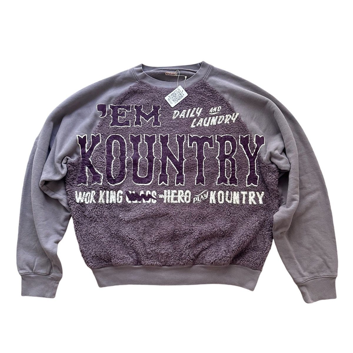 kapital Fur Grizzly Sweatshirt