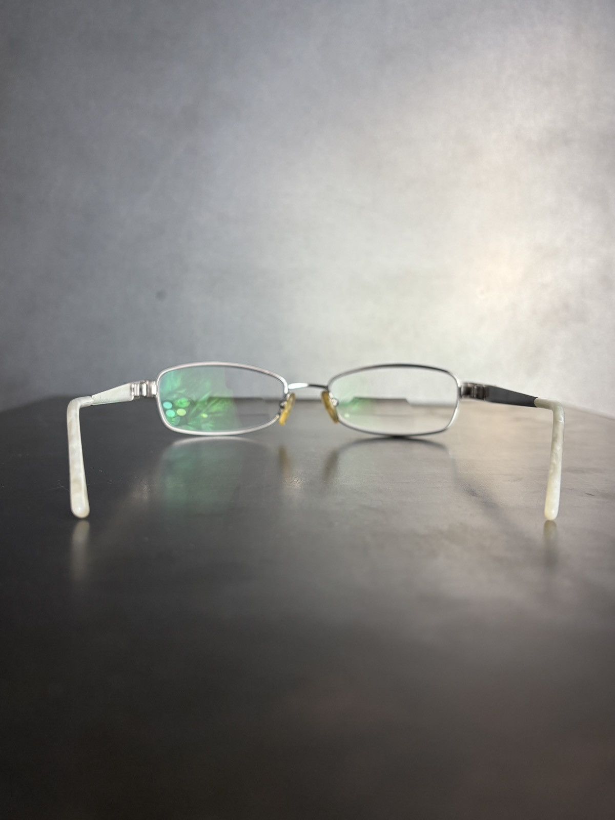Fendi Vintage Fendi Glasses with Case Chrome Metal F769R Jewel Size ONE SIZE - 10 Thumbnail