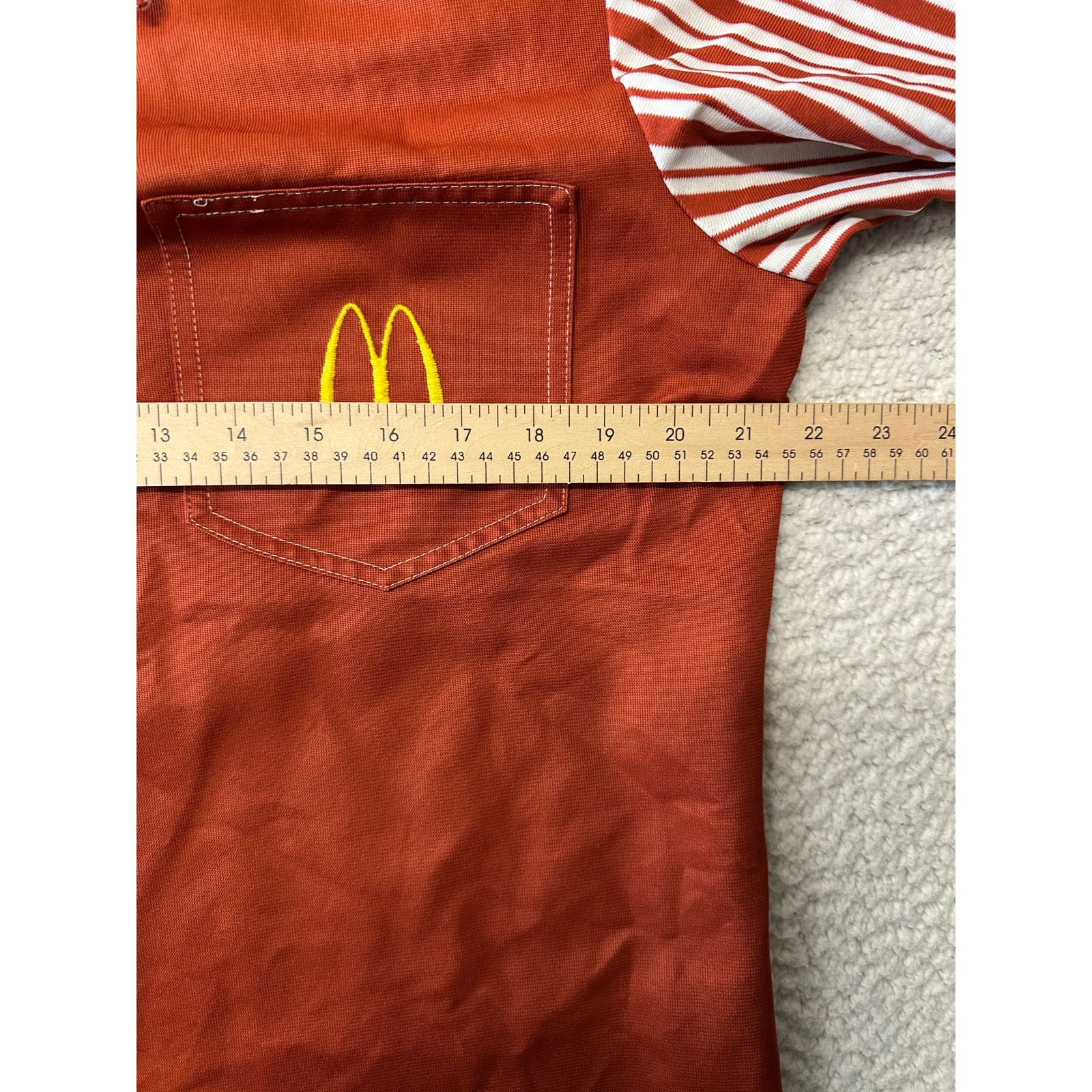 Other Vintage 1976 McDonald Employed Uniform Shirt Pants & Apron Size US M / EU 48-50 / 2 - 7 Thumbnail