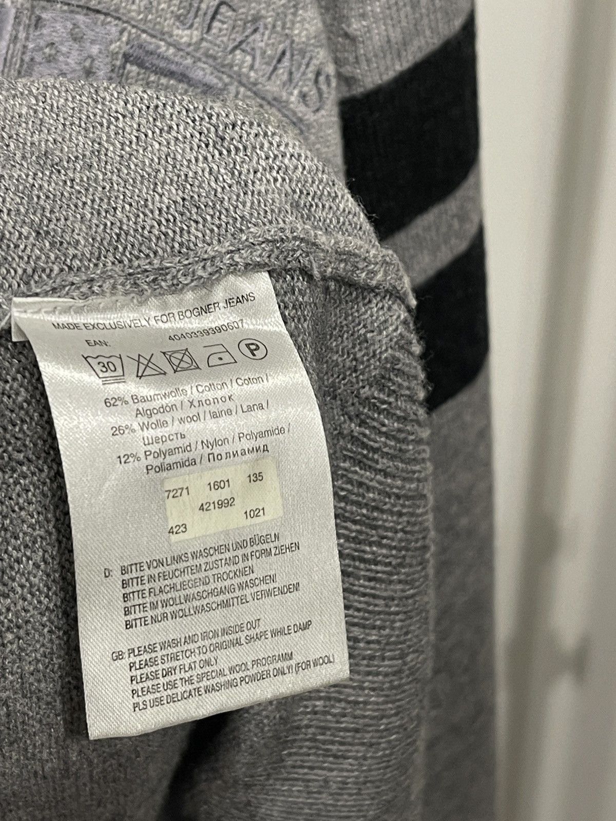 Bogner Bogner cardigan sweater wool XL Size US XL / EU 56 / 4 - 8 Thumbnail