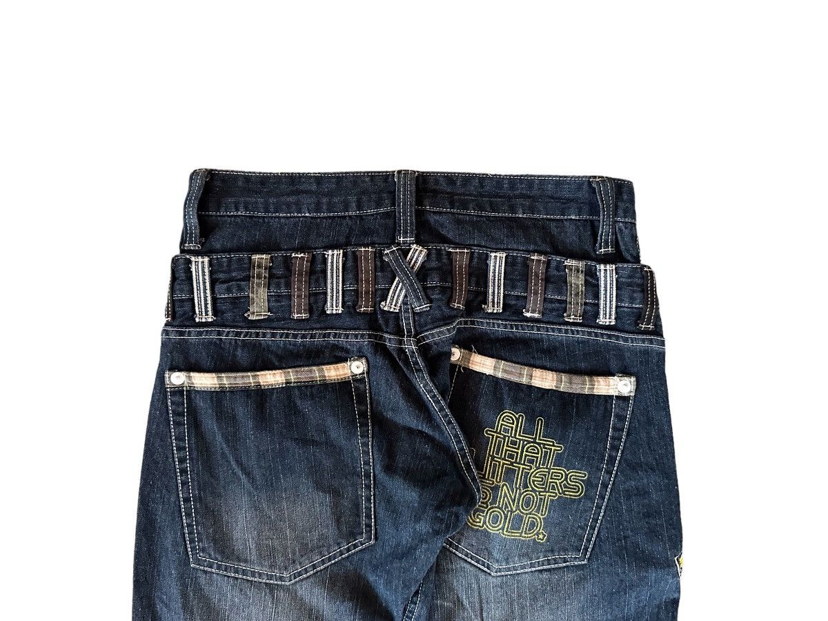 If Six Was Nine Dominate Doublewaist Denim Jeans Size US 32 / EU 48 - 14 Thumbnail