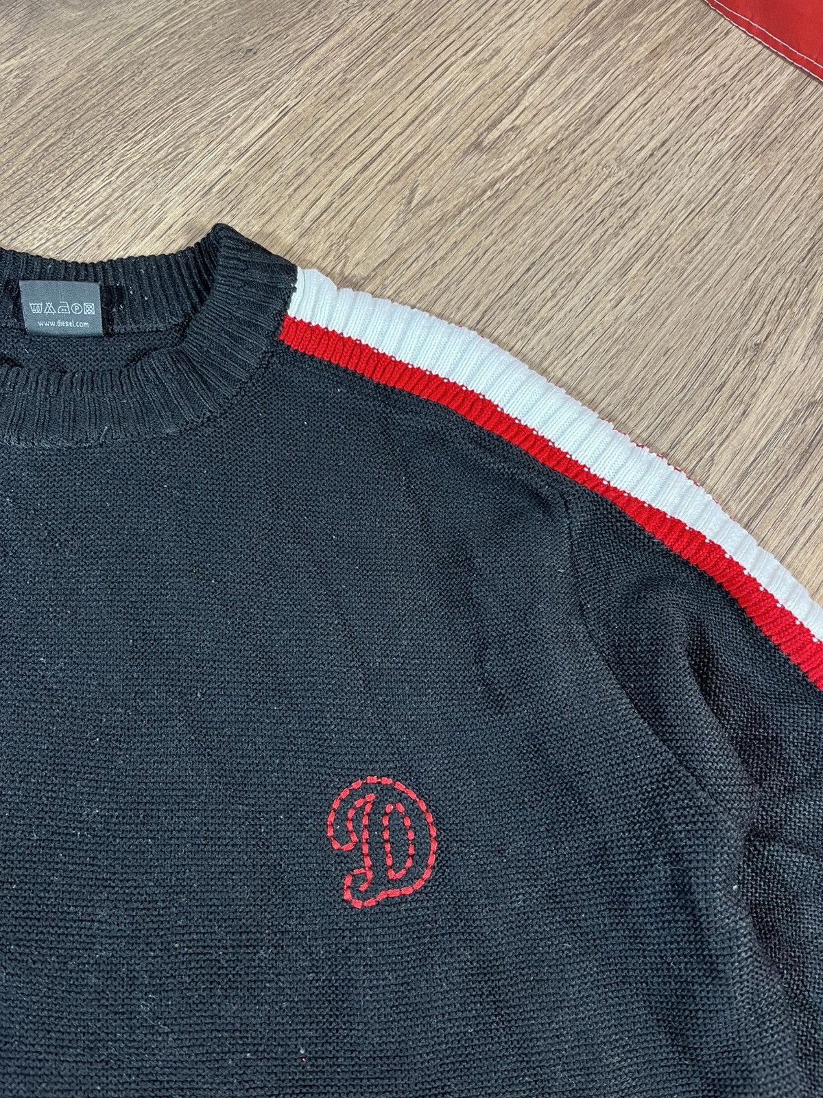 Diesel Vintage Diesel Knit Sweater Big Logo Size US M / EU 48-50 / 2 - 4 Thumbnail