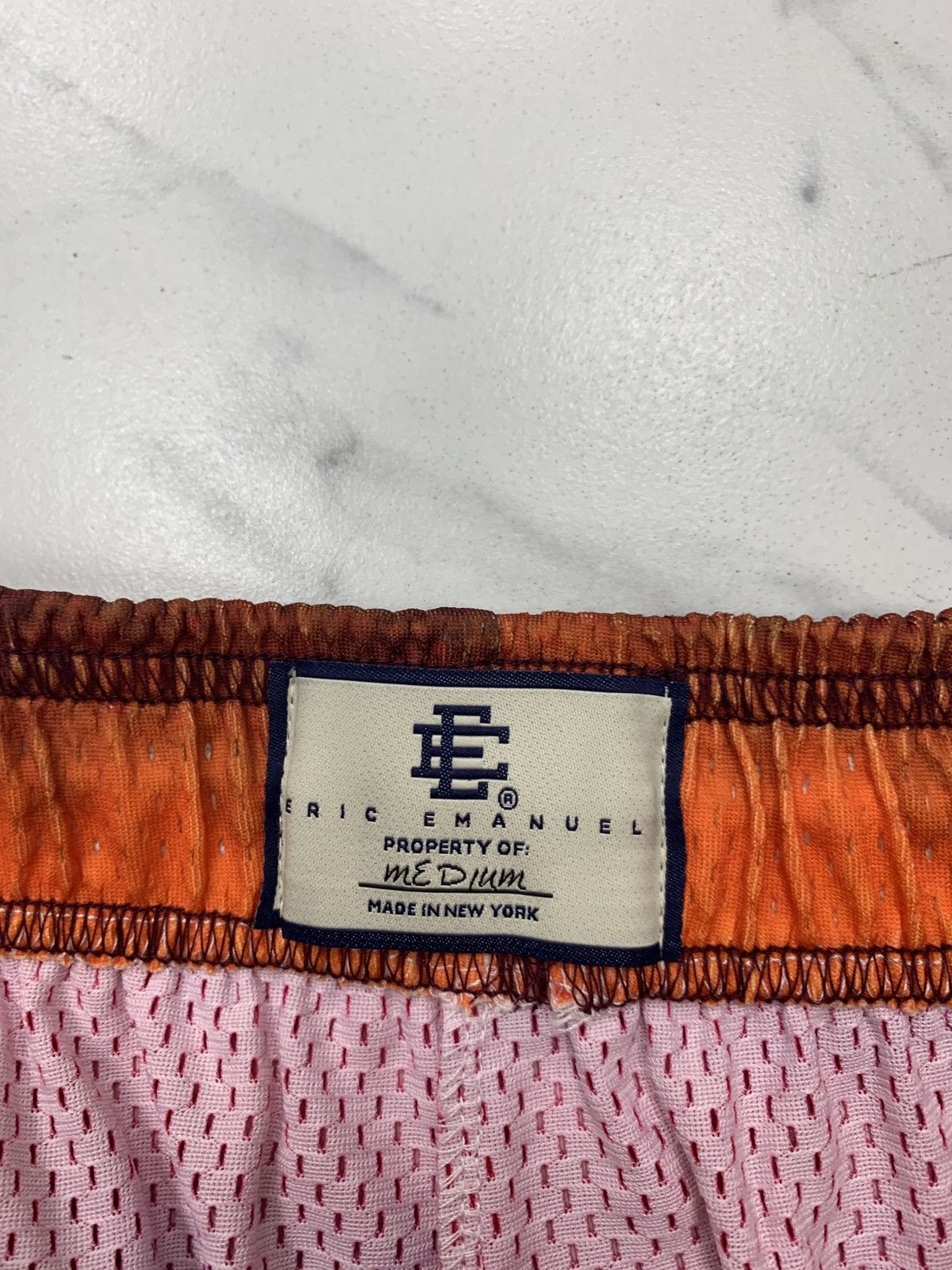 Eric Emanuel Eric Emanuel EE Short "Yellow/Red Stripe" Size US 32 / EU 48 - 3 Thumbnail