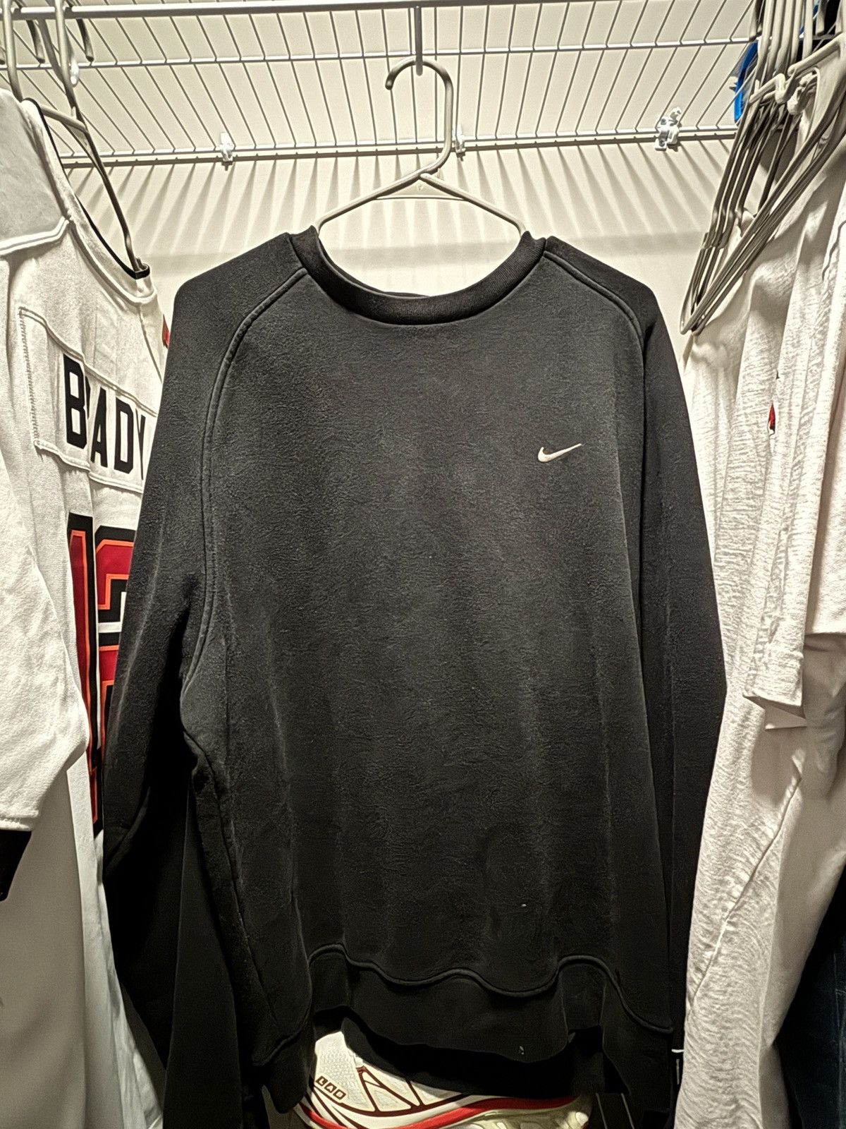 Vintage Grey Tag Nike Sweatshirt Size US L / EU 52-54 / 3 - 1 Thumbnail