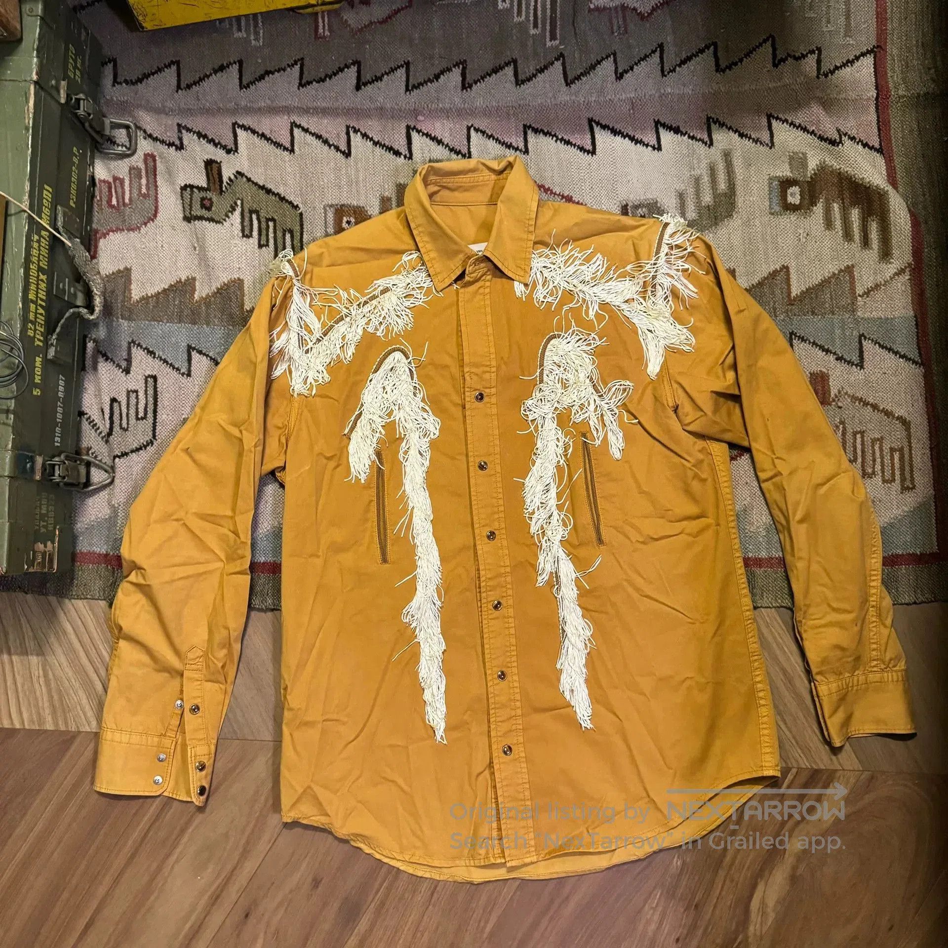 TOGA VIRILIS Vintage Western Fringe Shirt. Size US S / EU 44-46 / 1 - 1 Thumbnail