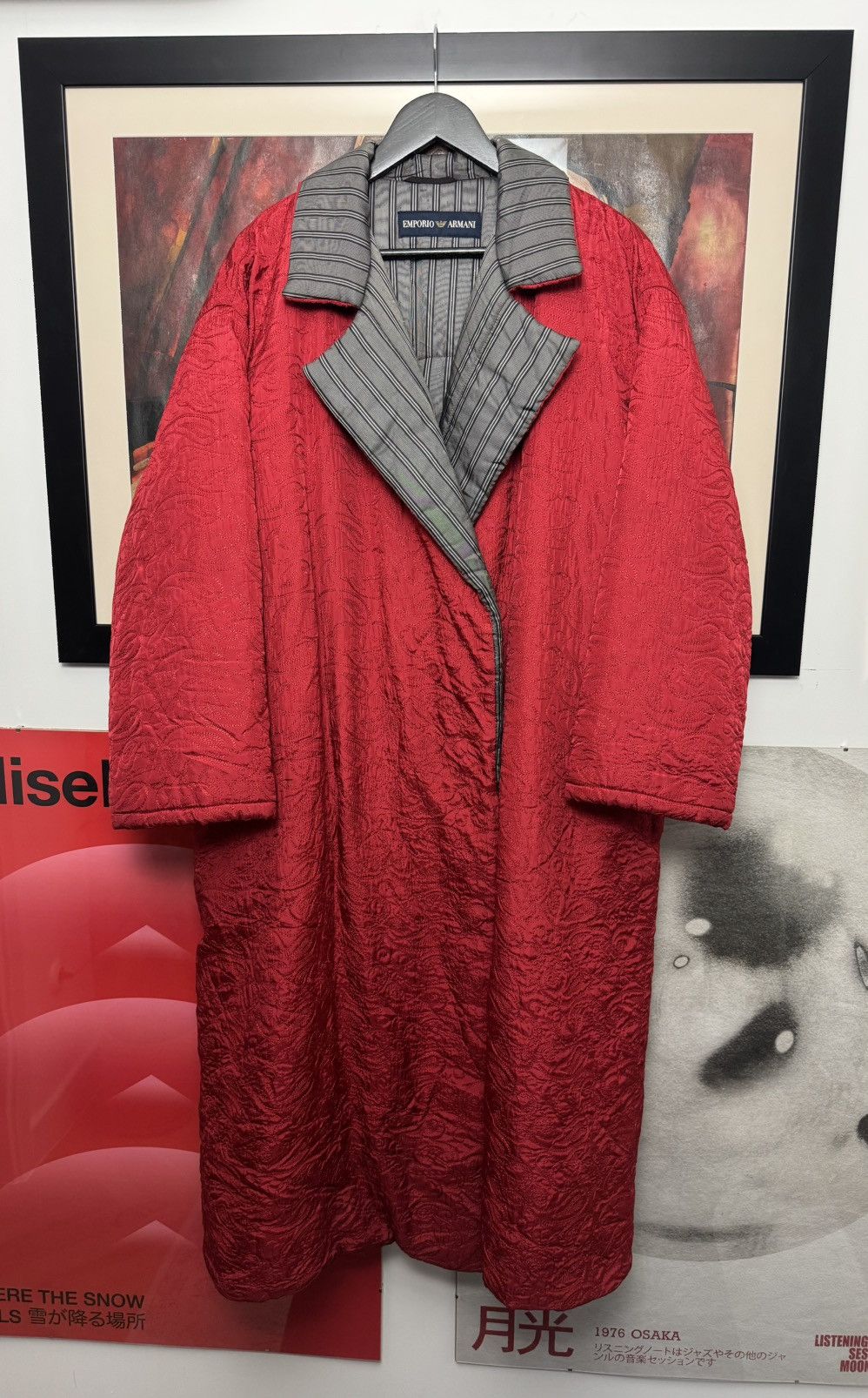 1990's Vintage Emporio Armani Archive Coat Jacket Luxury