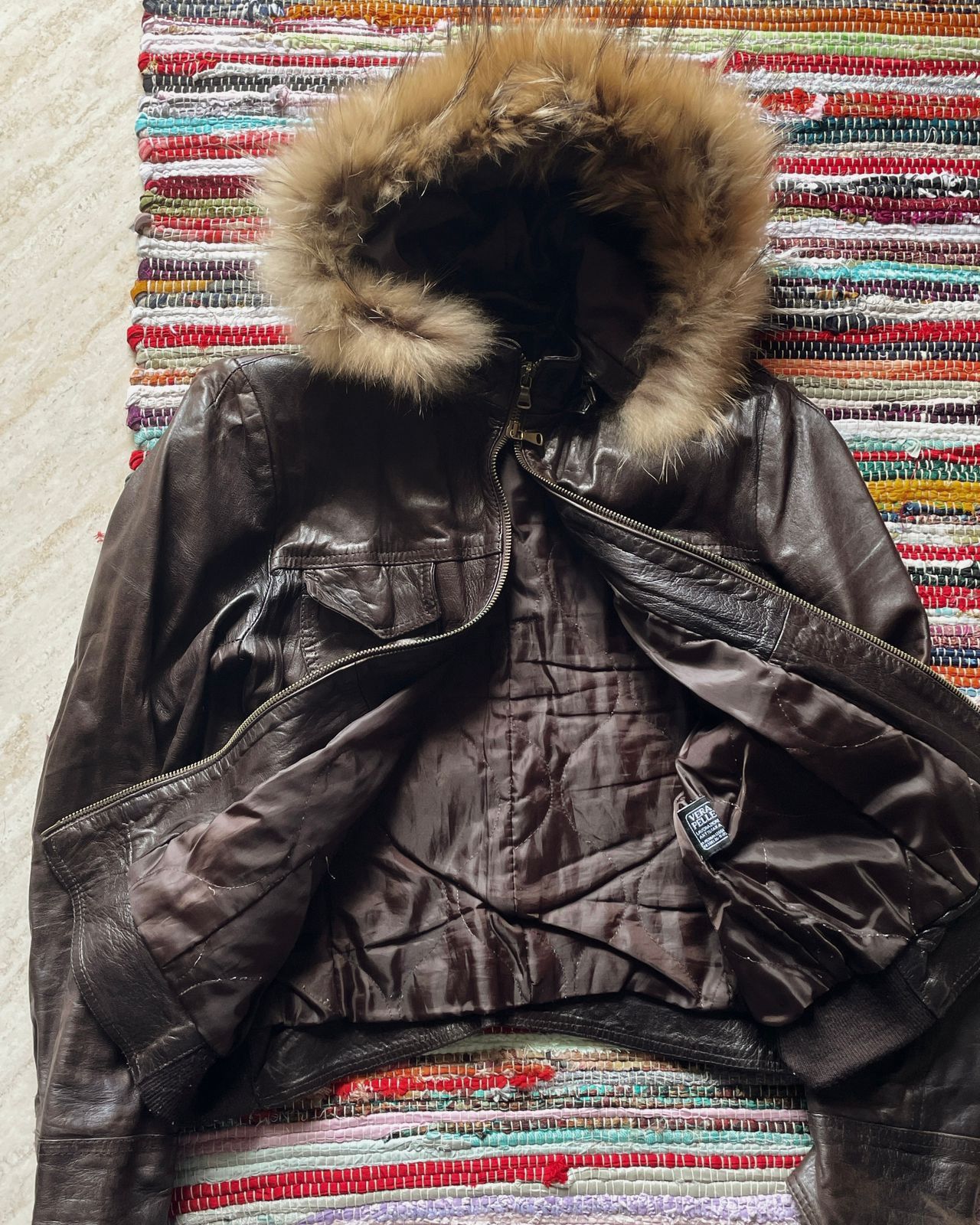Hedi Slimane Vintage GSAC Leather Jacket Vera Pelle Hedi Slimane Style Size M / US 6-8 / IT 42-44 - 4 Thumbnail