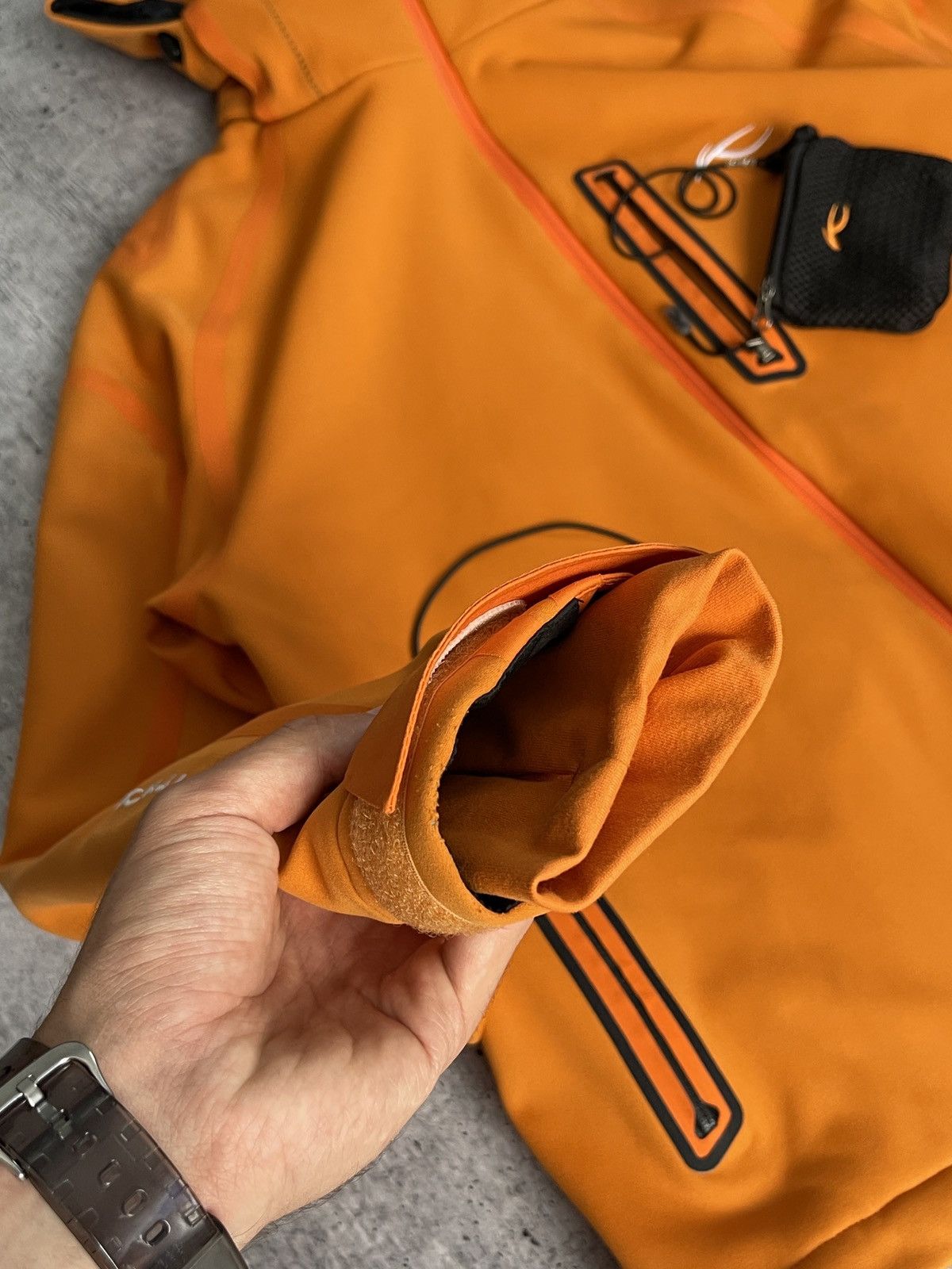 KJUS NWT KJUS Women’s Evolve Ski Jacket Orange Size 52 Size XXL / US 16-18 / IT 52-54 - 20 Thumbnail