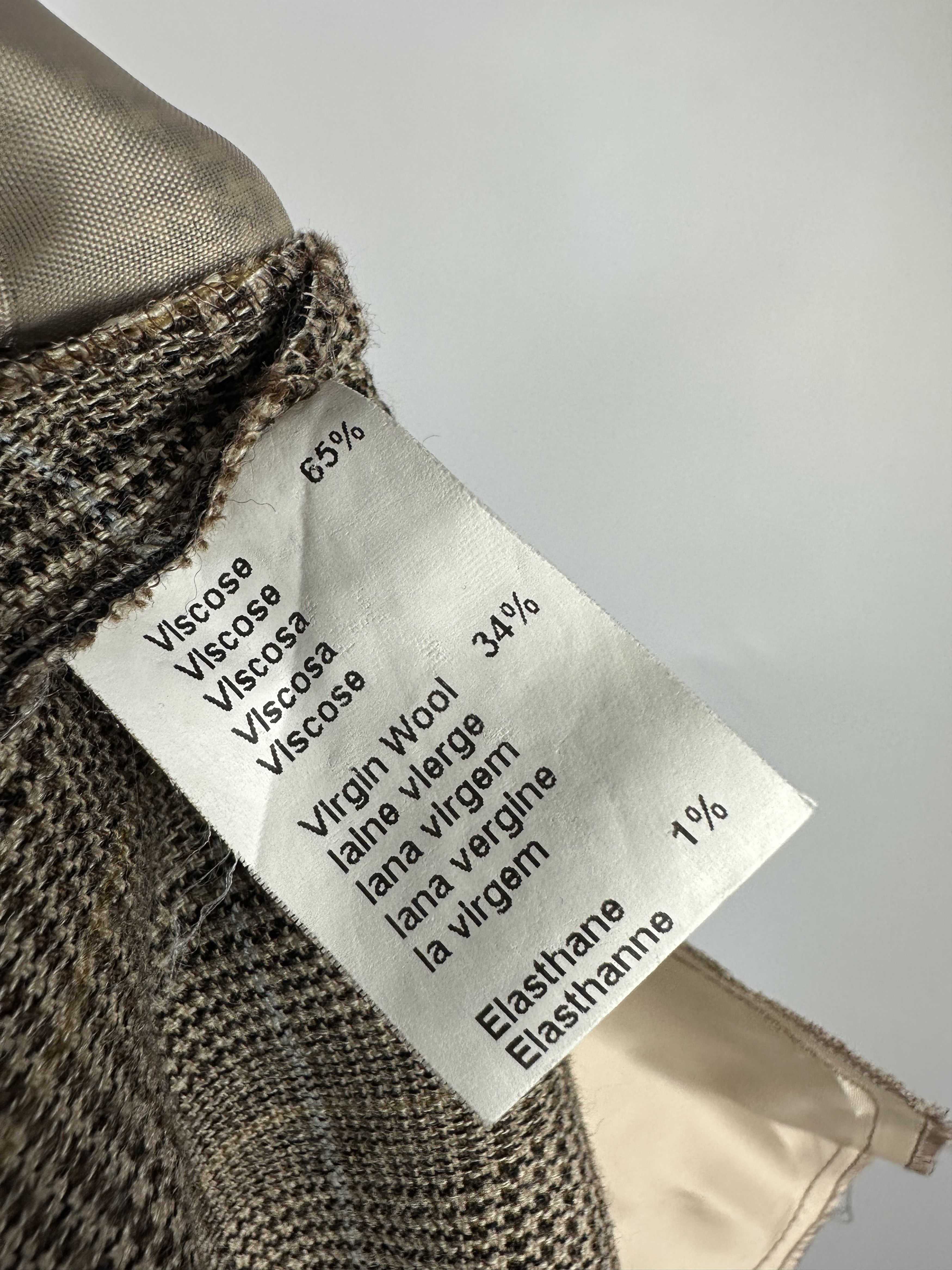Gerard Darel Gerard Darel Women's Wool Suit Check Size 40/42 Size L / US 10 / IT 46 - 10 Thumbnail