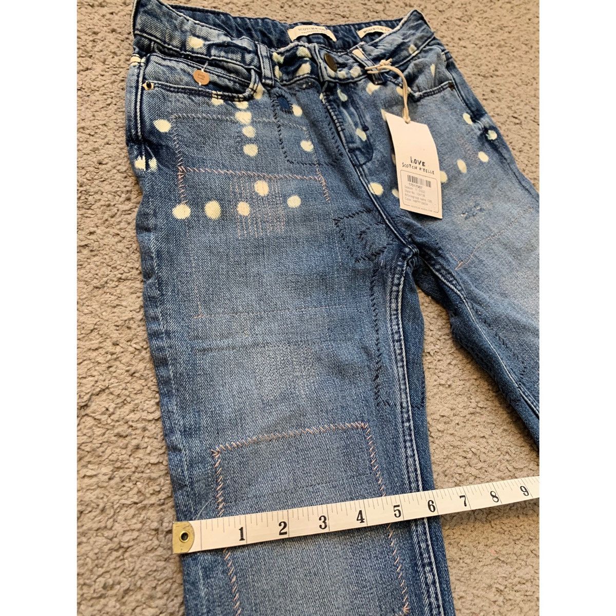 Scotch & Soda SCOTCH AND SODA GIRLS DISTRESSED BOY FRIEND FIT JEANS Size 24" / US 00 / IT 34 - 21 Thumbnail