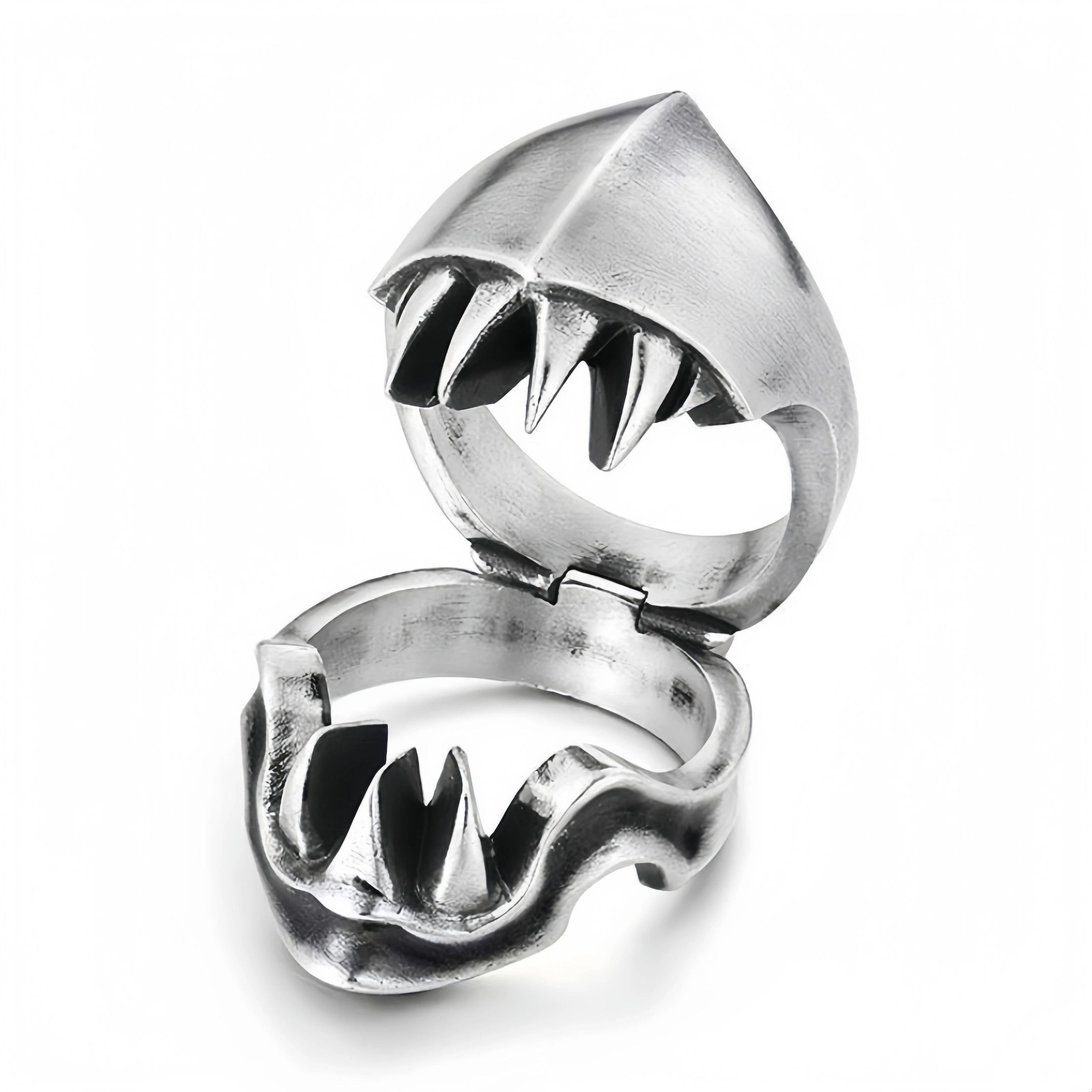 Vintage Retro Alien Venom Openable Ring Size ONE SIZE - 6 Thumbnail