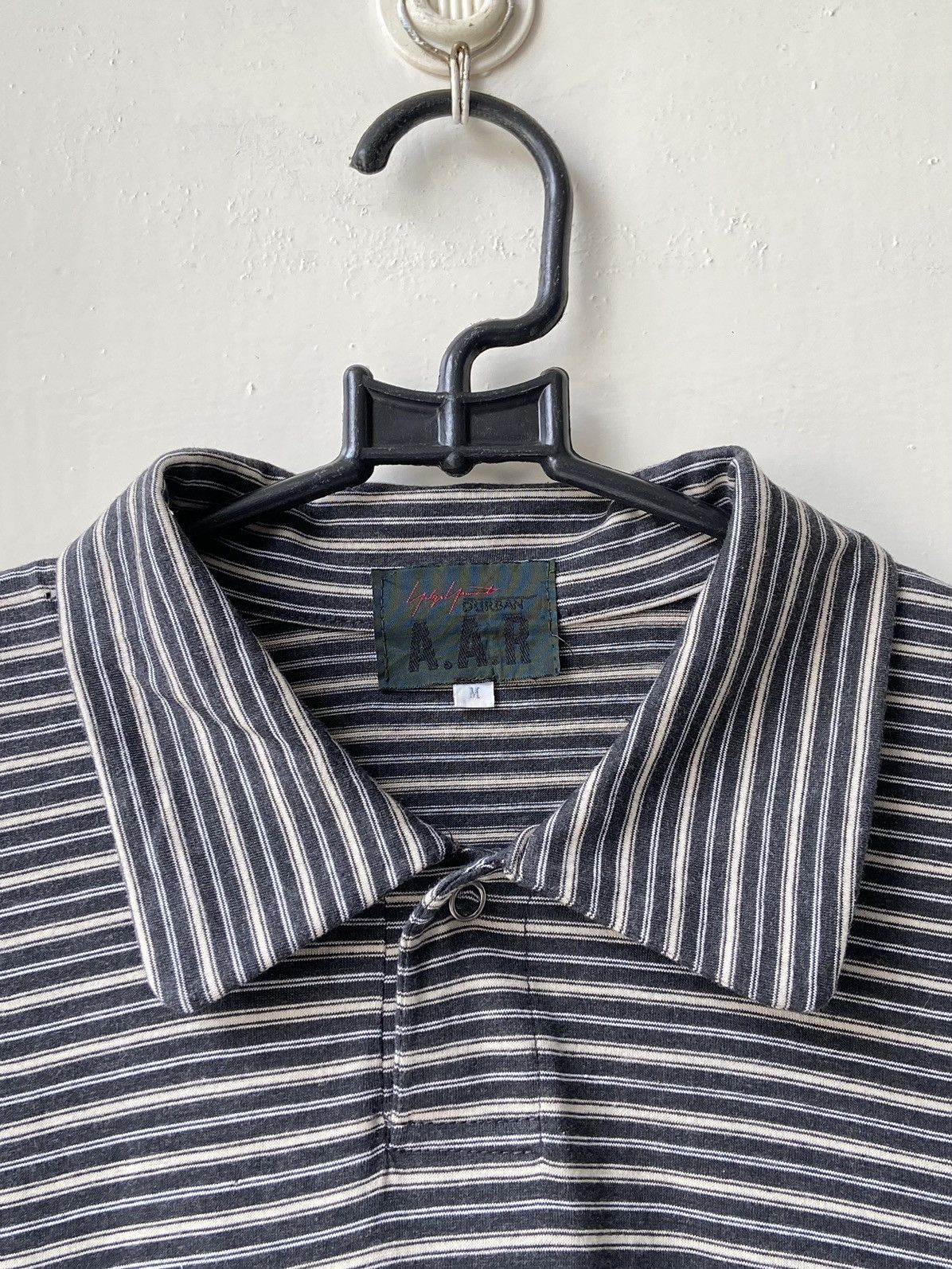 A.A.R Yohji Yamamoto Durban Striped T-shirt