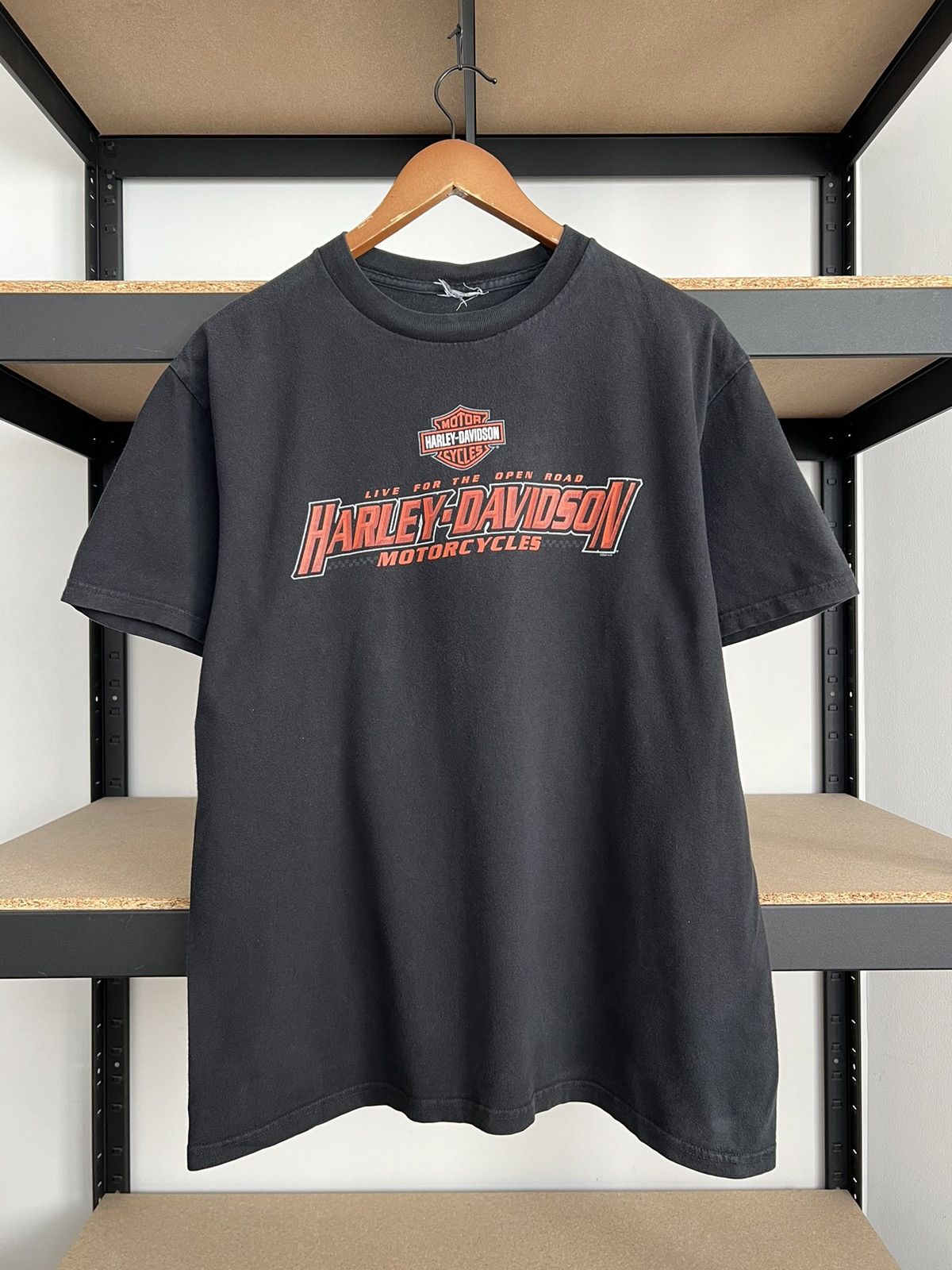 Harley Davidson Vintage 2010 Harley Davidson Motorcycles Eagle Flame T-shirt Size US L / EU 52-54 / 3 - 1 Thumbnail