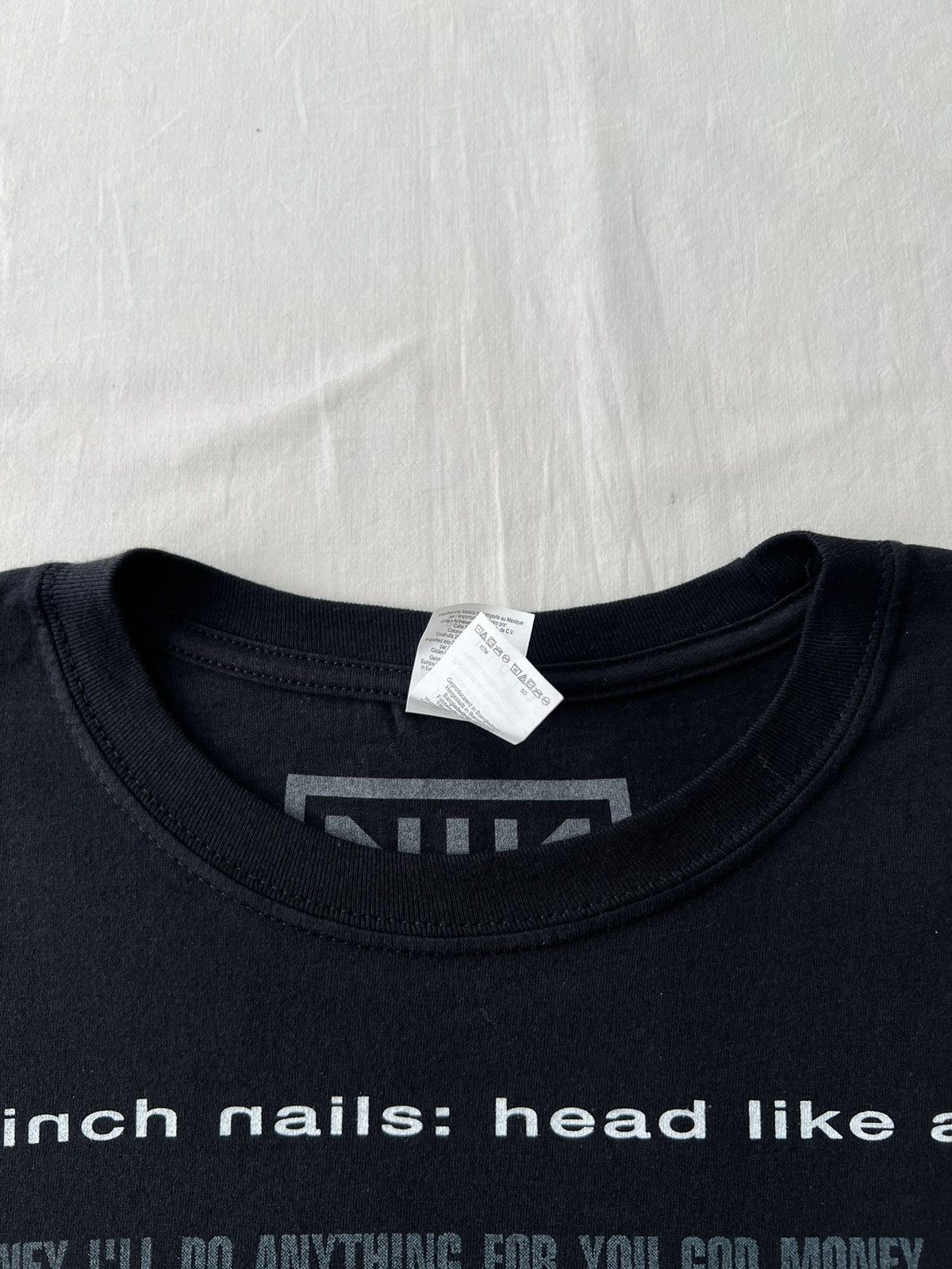 Band Tees Vintage 2021 Nine Inch Nails Nin Head Like A Hole T-shirt Size US L / EU 52-54 / 3 - 10 Thumbnail