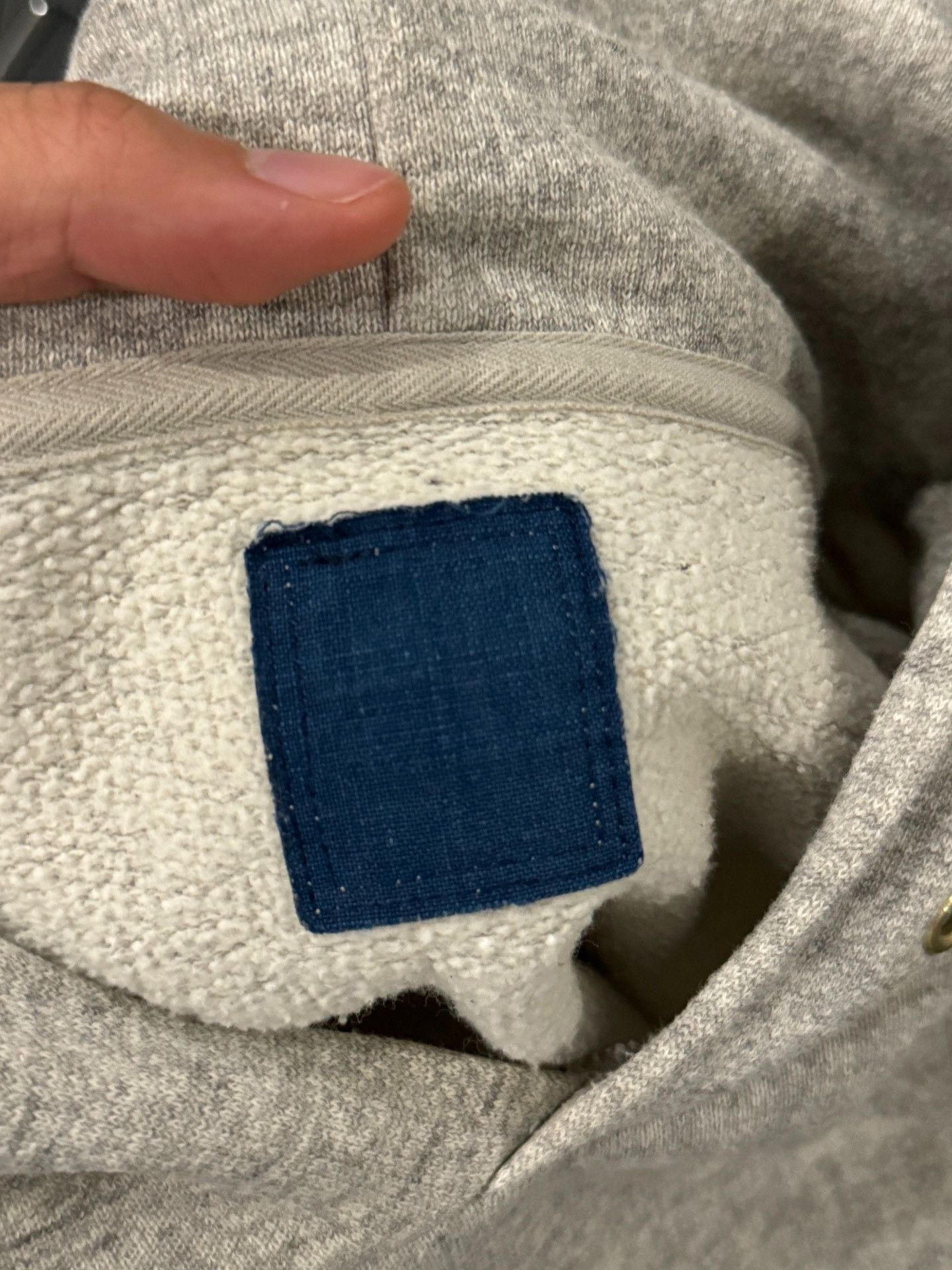 Visvim Visvim indigo hoodie 2501-Nextarrow Size US M / EU 48-50 / 2 - 5 Thumbnail