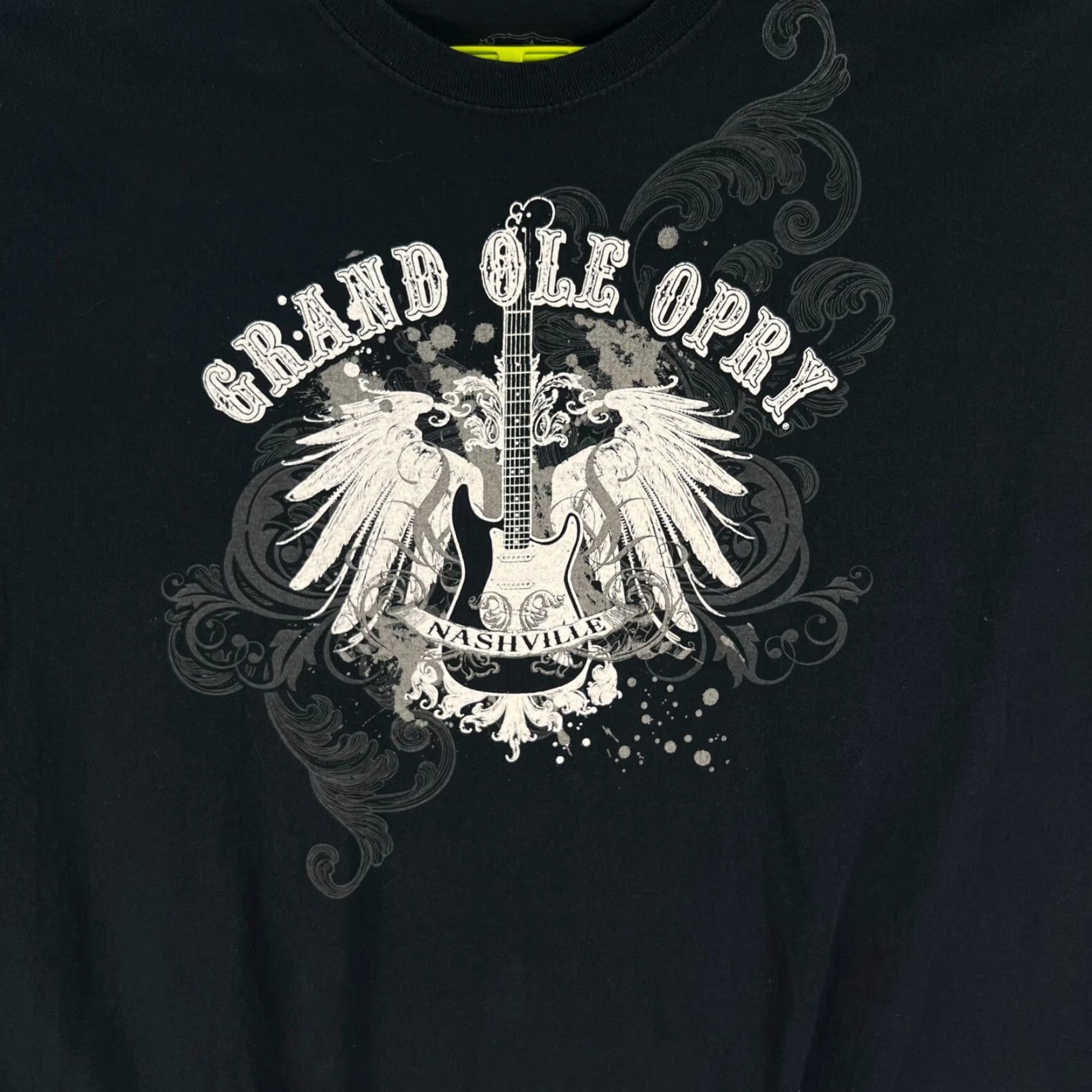 Vintage Grand Ole Opry T-Shirt Adult XXL Black Graphic Music Tee Mens Size US XXL / EU 58 / 5 - 2 Thumbnail