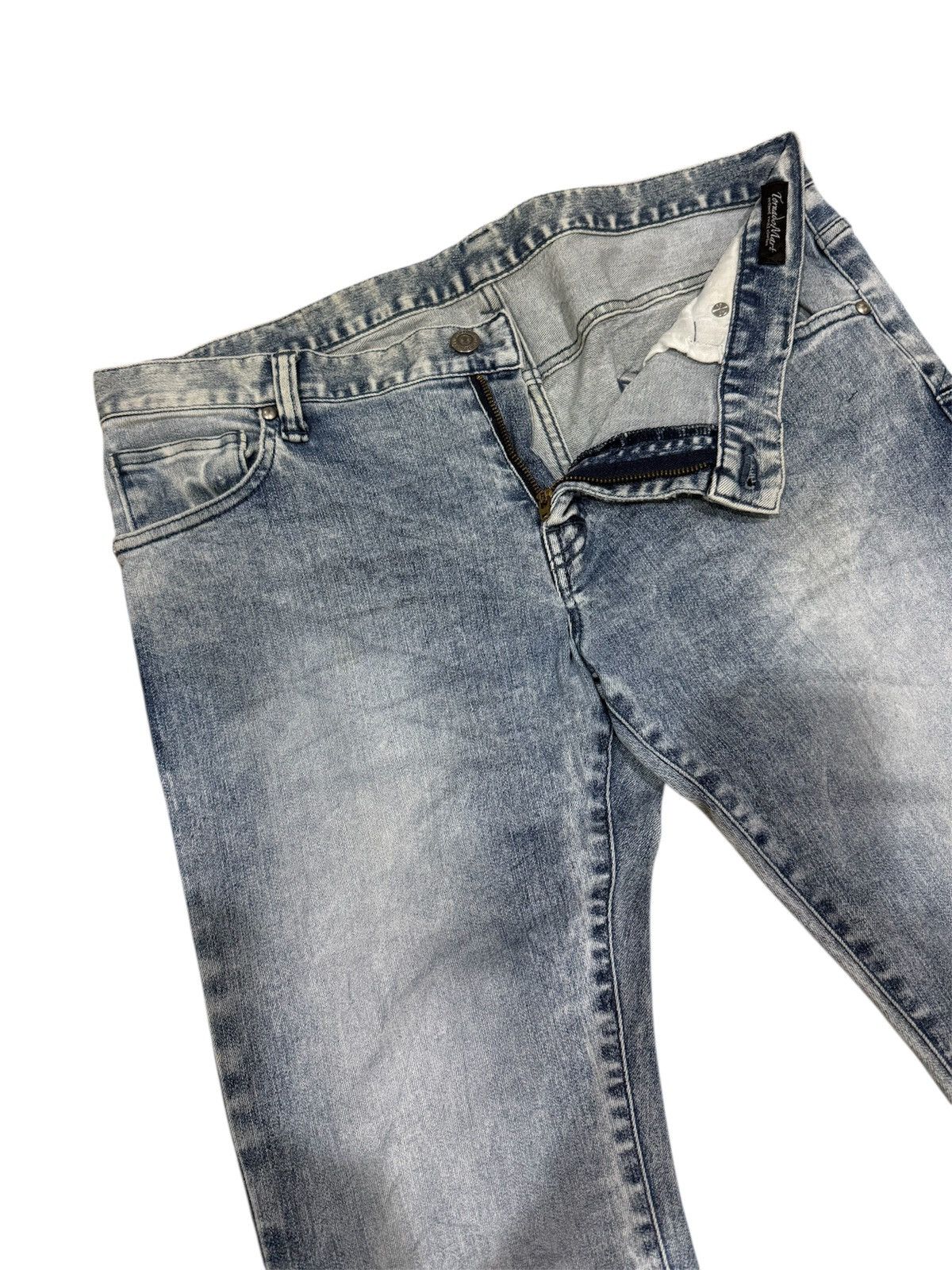 Tornado Mart TORNADO MART ACID WASH BOOTCUT JEANS Size US 34 / EU 50 - 3 Thumbnail