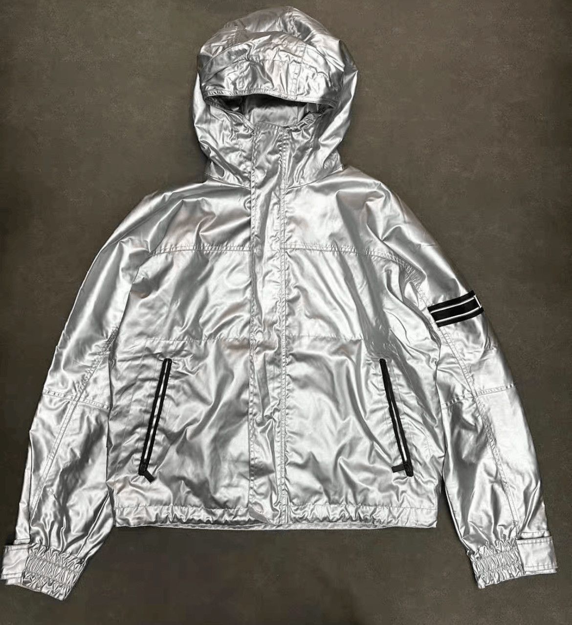 Dior Sz 48 Dior Silver Wind Jacket-2507 Size US M / EU 48-50 / 2 - 1 Thumbnail
