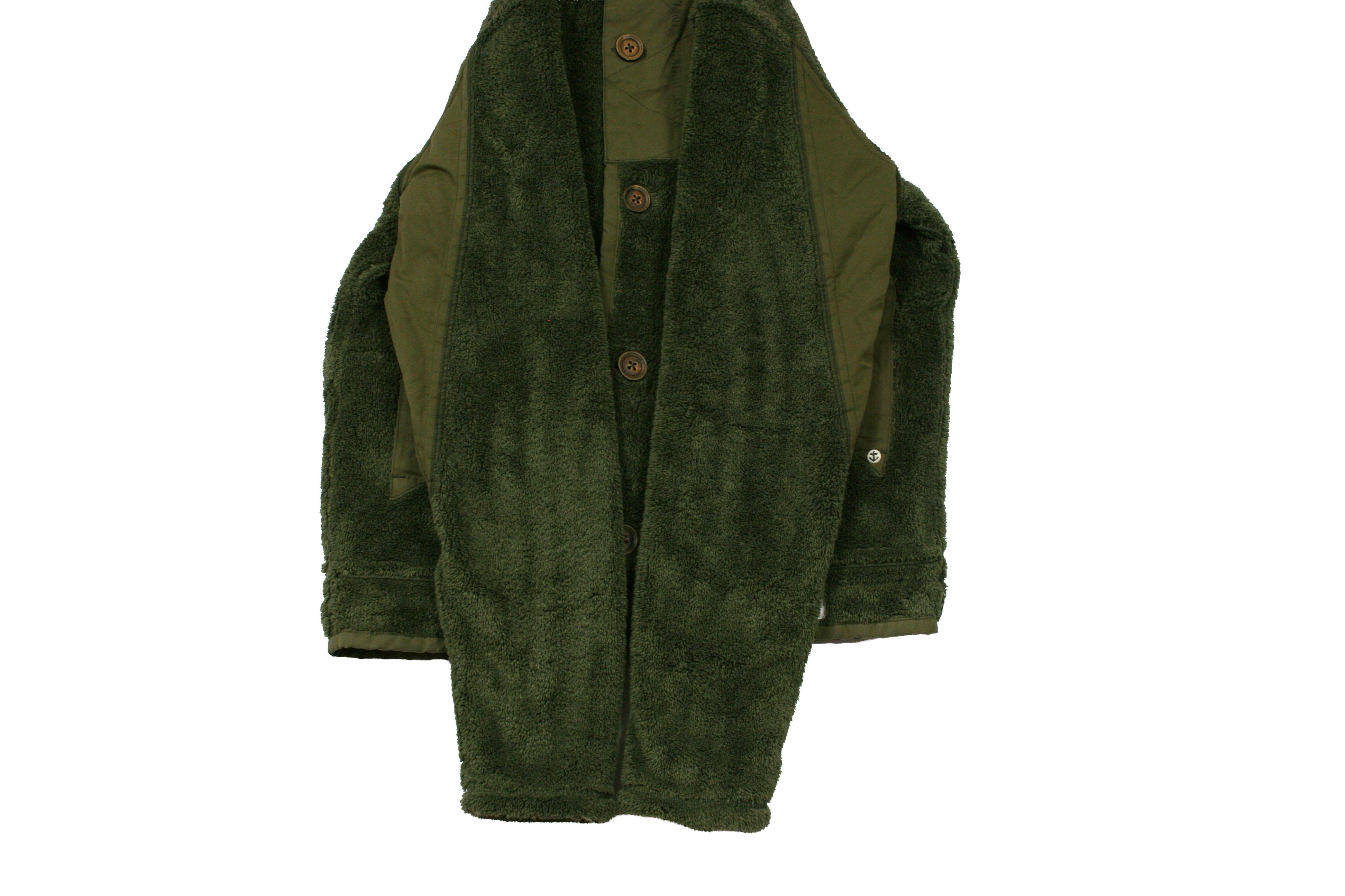 Vintage 00S Military Army Fleece Deep Pile Jacket Size US M / EU 48-50 / 2 - 7 Thumbnail