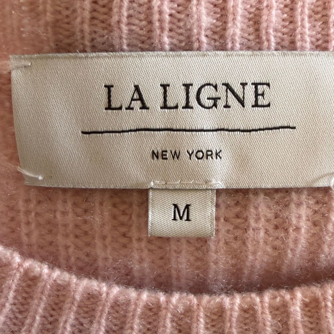La Ligne La Ligne Brushed Cashmere Pink Sweater Size M / US 6-8 / IT 42-44 - 3 Thumbnail