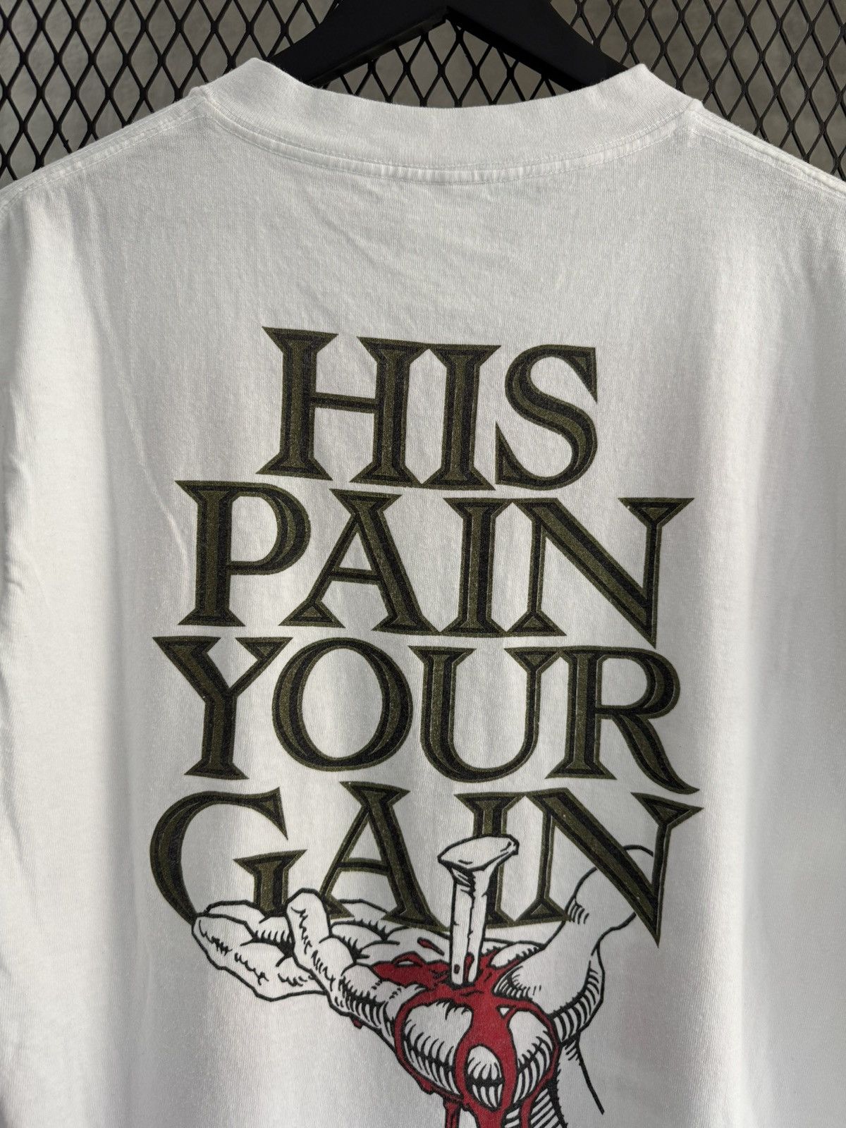 Other Vintage 1990 Lords Gym His Pain Your Gain Tee Size US L / EU 52-54 / 3 - 5 Thumbnail
