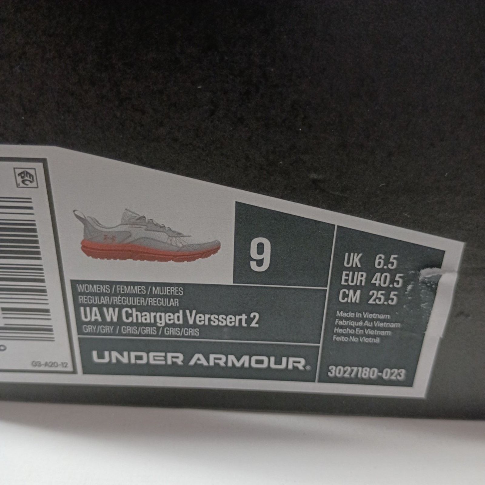 Under Armour Size 9 Under Armour Women's UA Charged Verssert 2 Shoes Gray Size US 9 / IT 39 - 8 Thumbnail