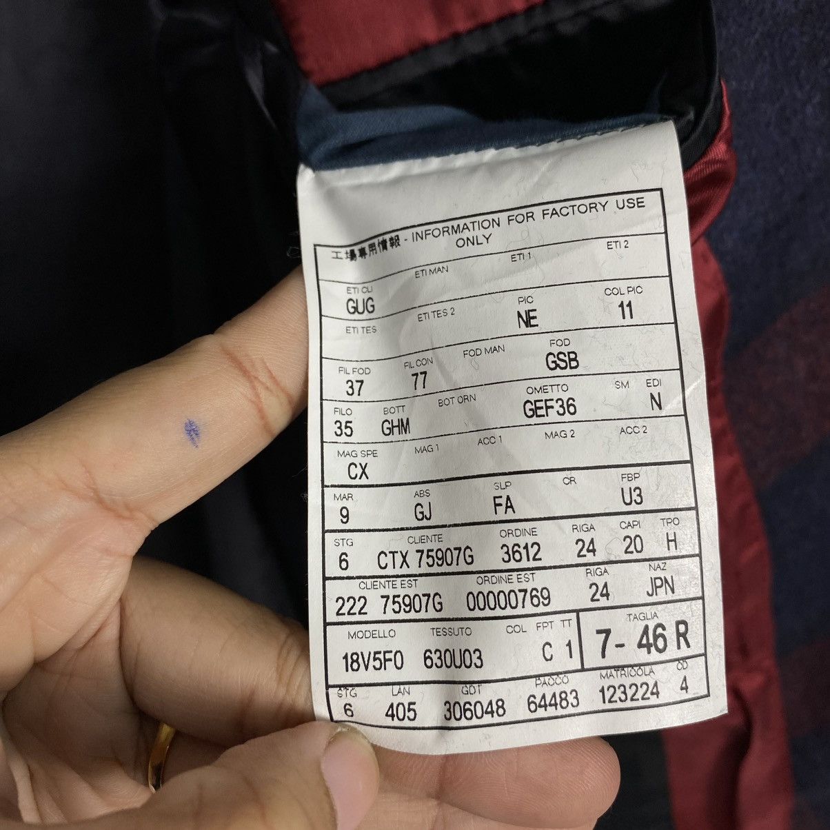 Gucci 🔥VINTAGE COATS JACKET GUCCI TARTAN DESIGN DOUBLE BREAST Size US S / EU 44-46 / 1 - 21 Thumbnail