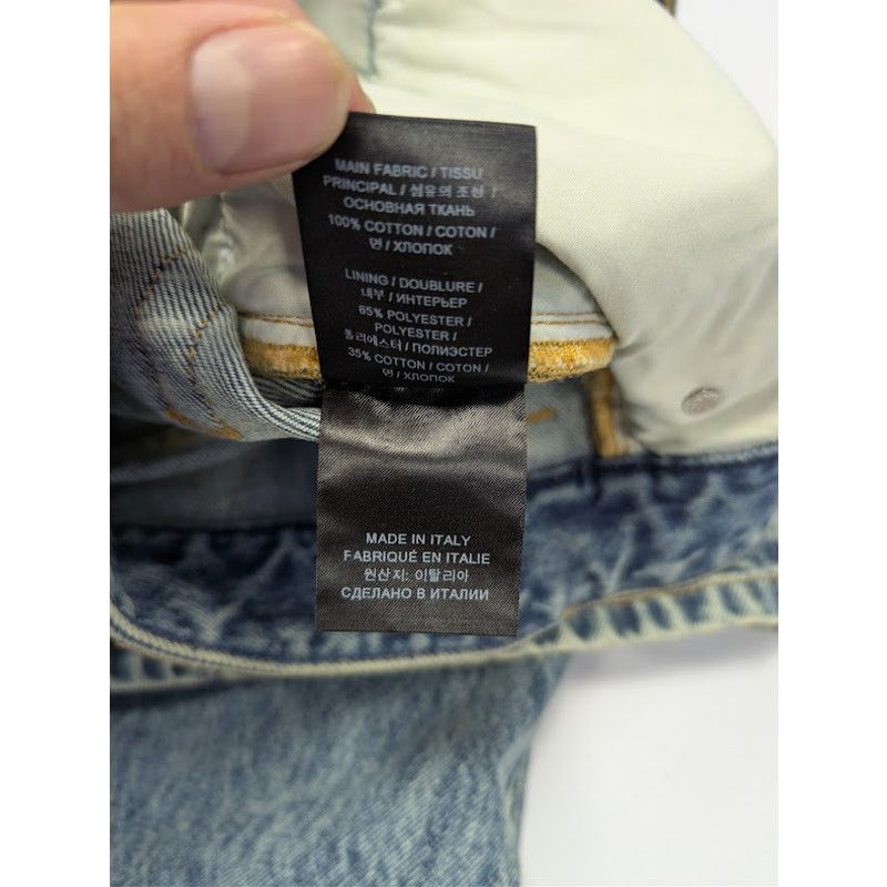 Vetements o1rshd1 Denim Jeans in Indigo Blue Size US 34 / EU 50 - 18 Thumbnail