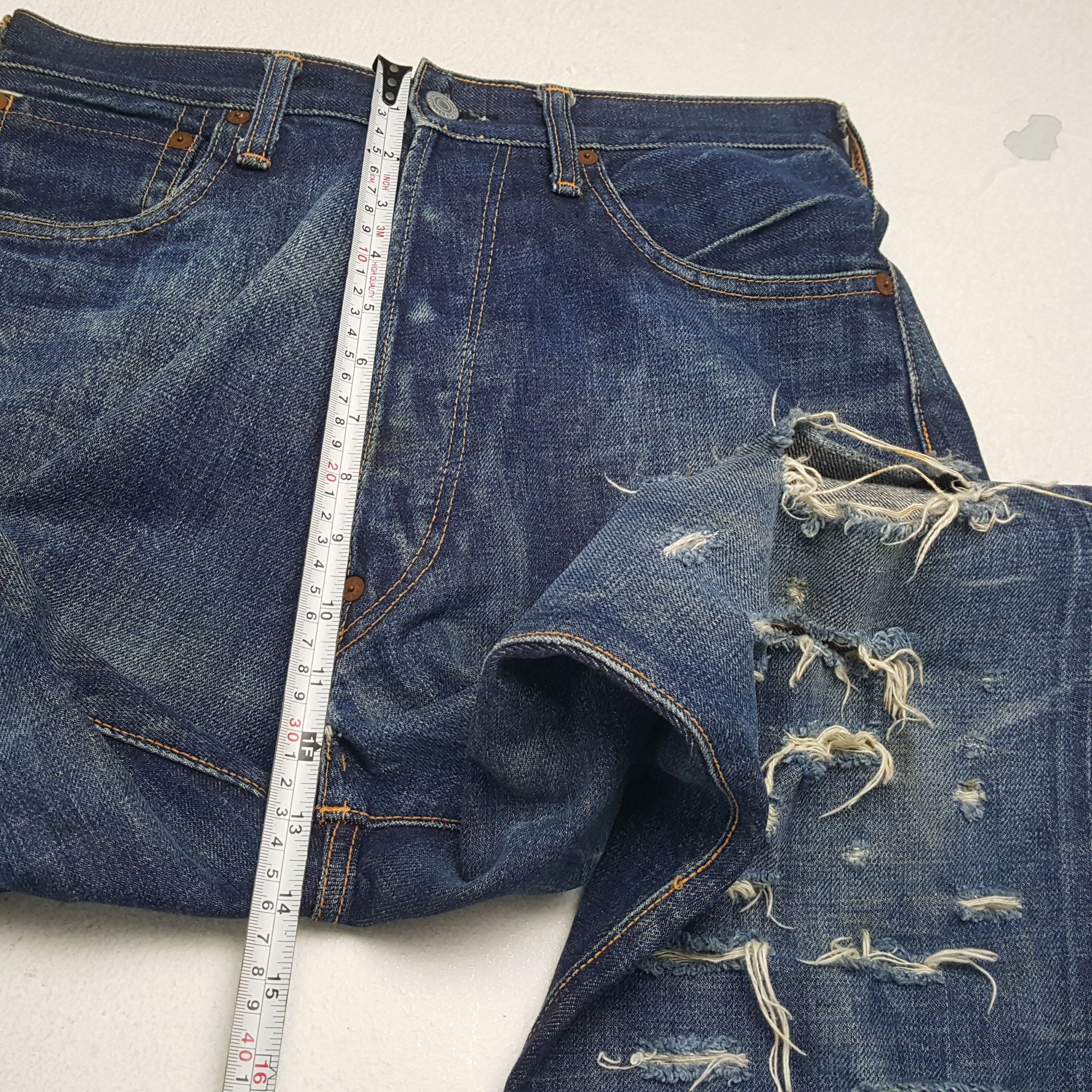 Evisu × Japanese Brand × Vintage EVIS Japanese Brand Streetwear Custom Daicock Style Jeans Size US 30 / EU 46 - 8 Thumbnail