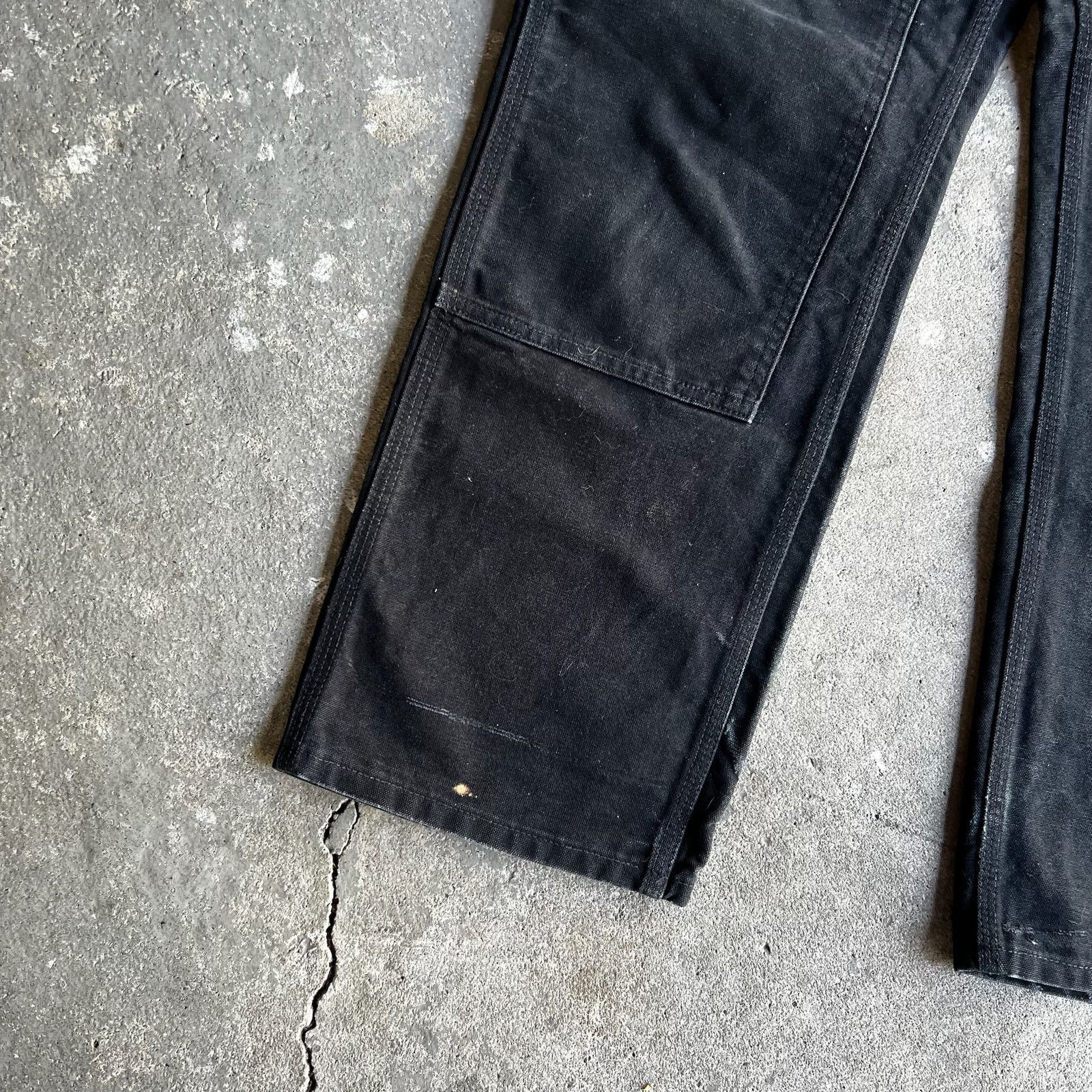 Carhartt × Vintage Carhartt black double knee work wear carpenter pants Size US 31 - 7 Thumbnail