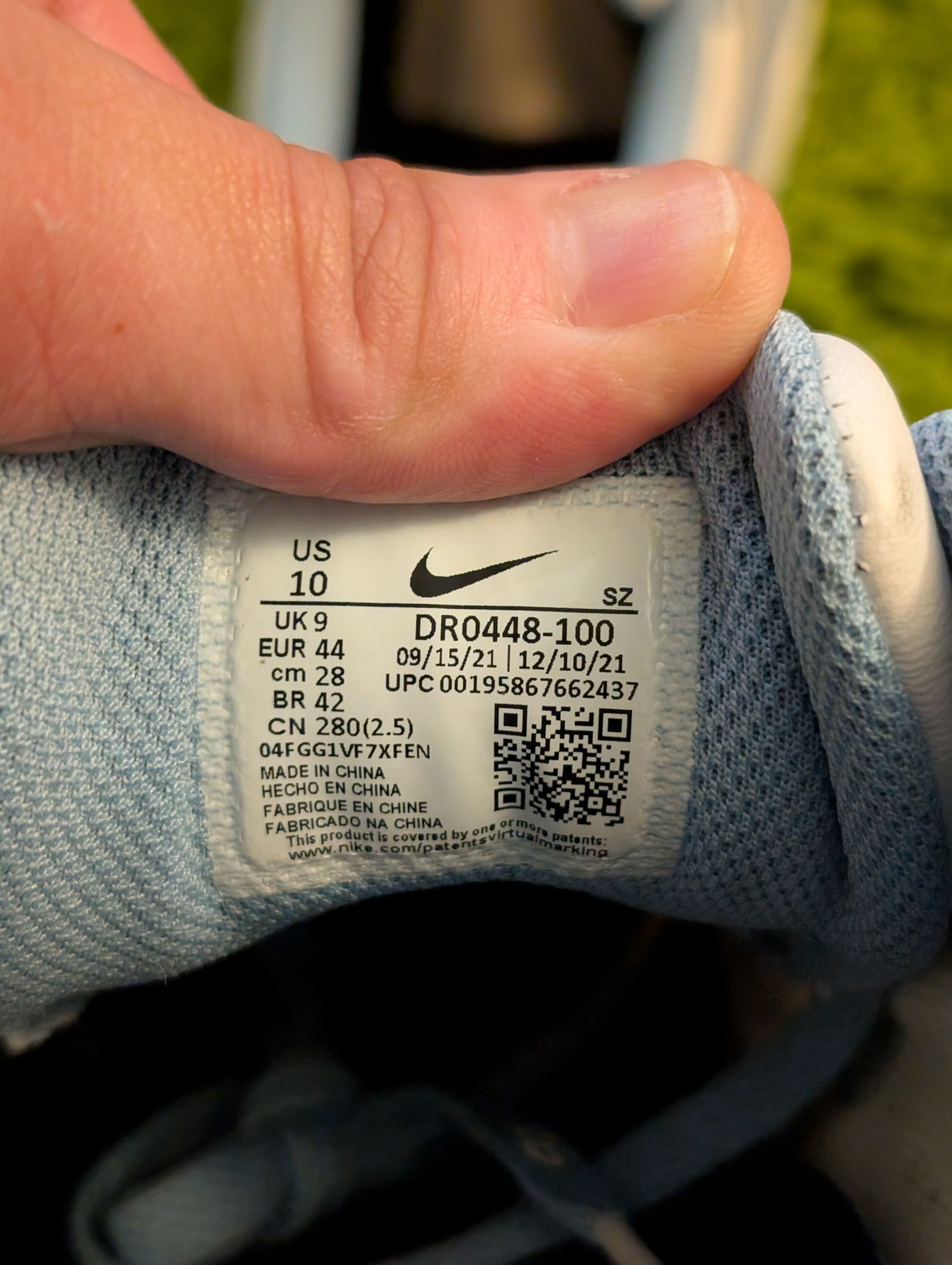 Nike Nike Air Max 1 PRM Blueprint Size 10 Size US 10 / EU 43 - 7 Thumbnail