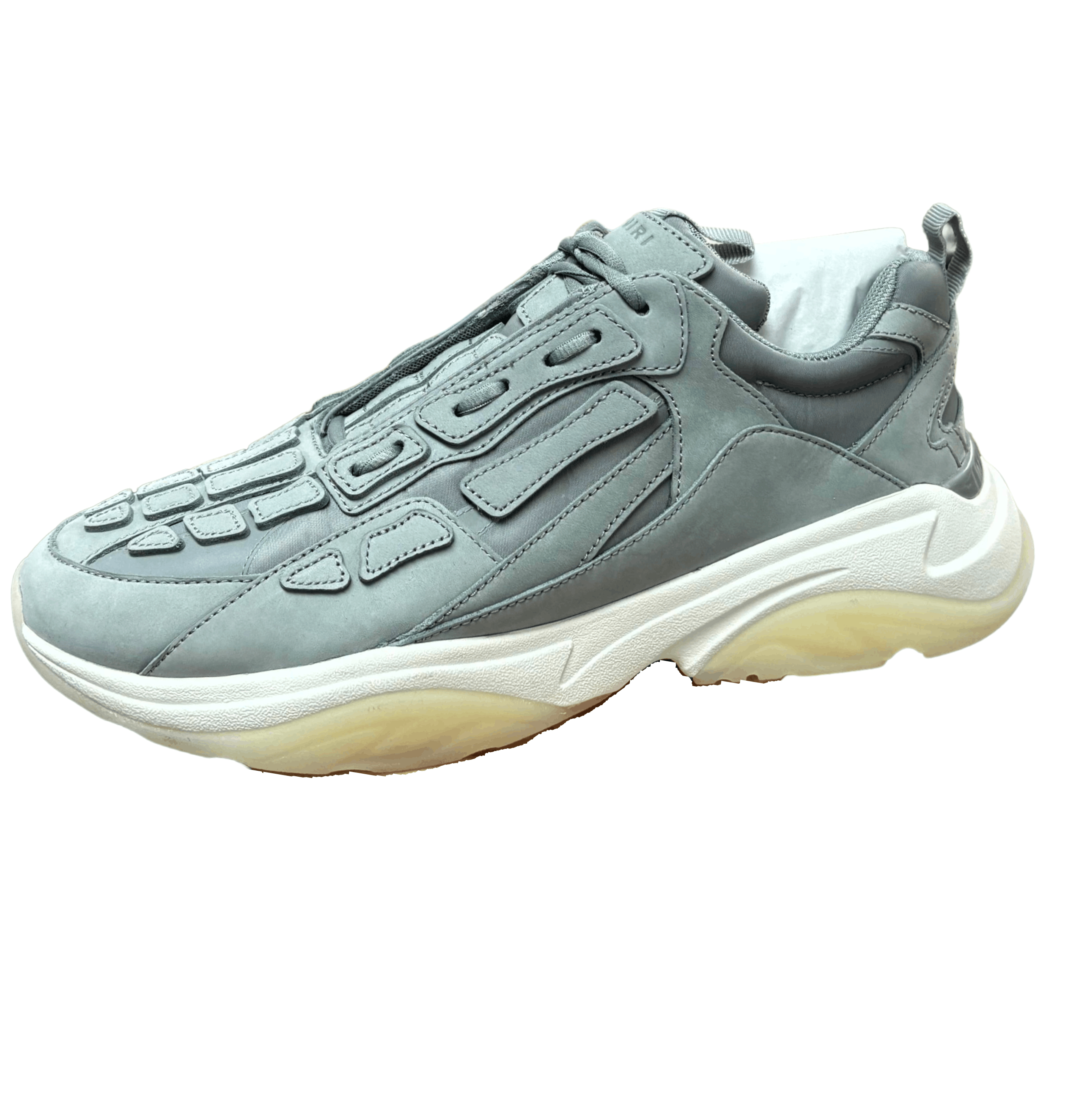 Amiri Amiri Bone Runner Grey Sneakers Size US 14 / EU 47 - 1 Preview