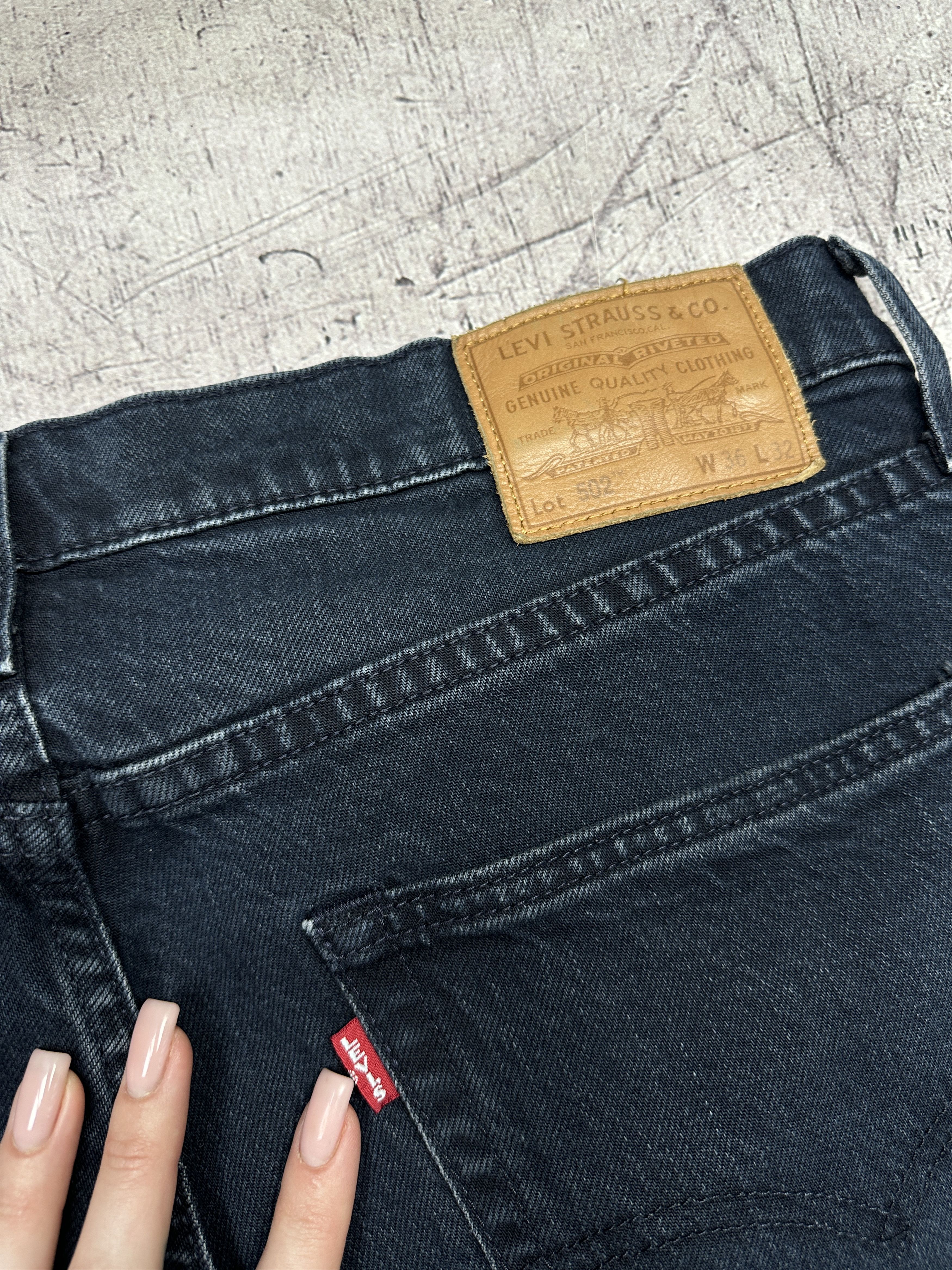 Levi's Levi's 502 Mens Premium Denim Pants Big E Jeans Size 36 x 32 Size US 36 / EU 52 - 3 Thumbnail