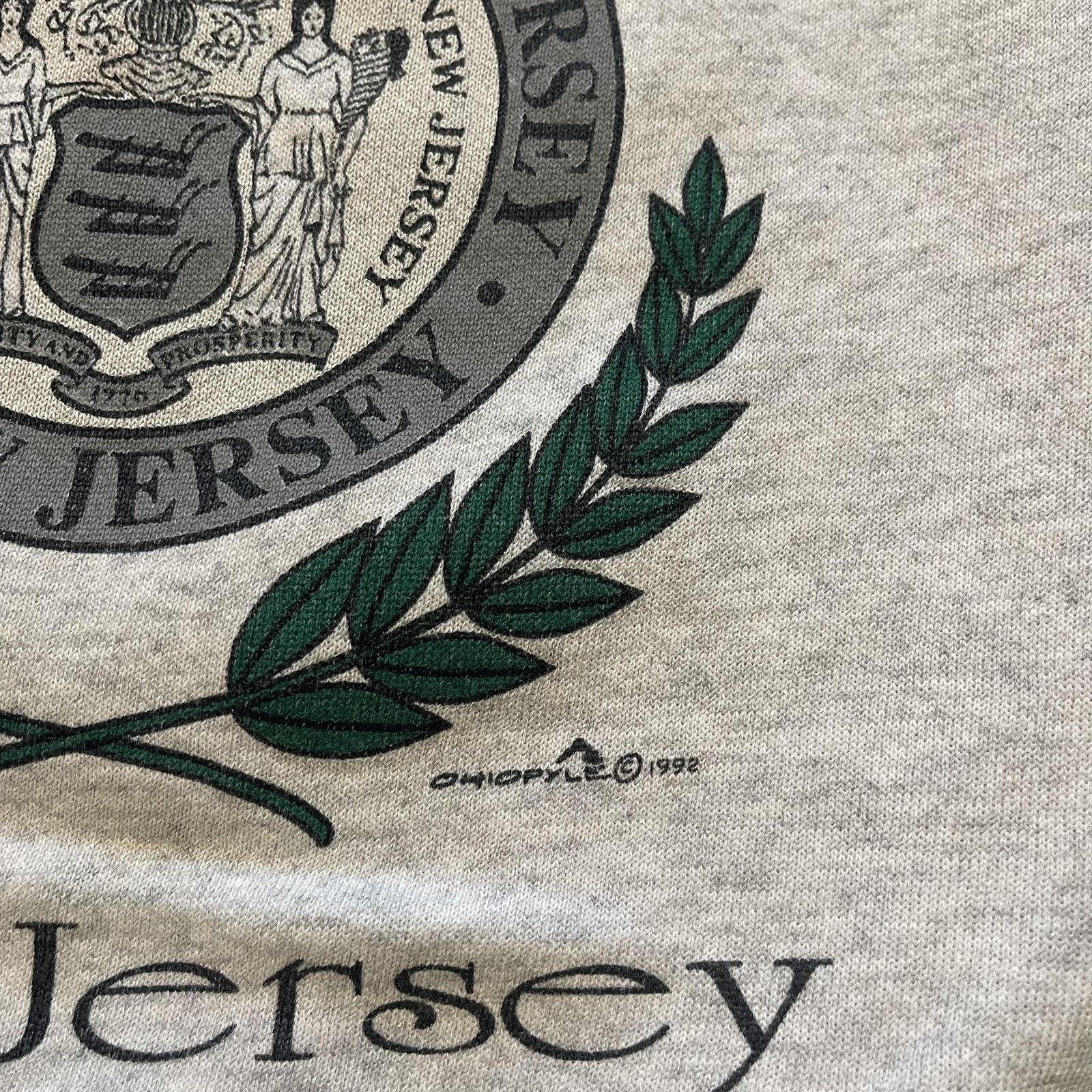 Hanes Vintage Union New Jersey Sweatshirt M Hanes Crewneck 90s USA Size US M / EU 48-50 / 2 - 4 Thumbnail