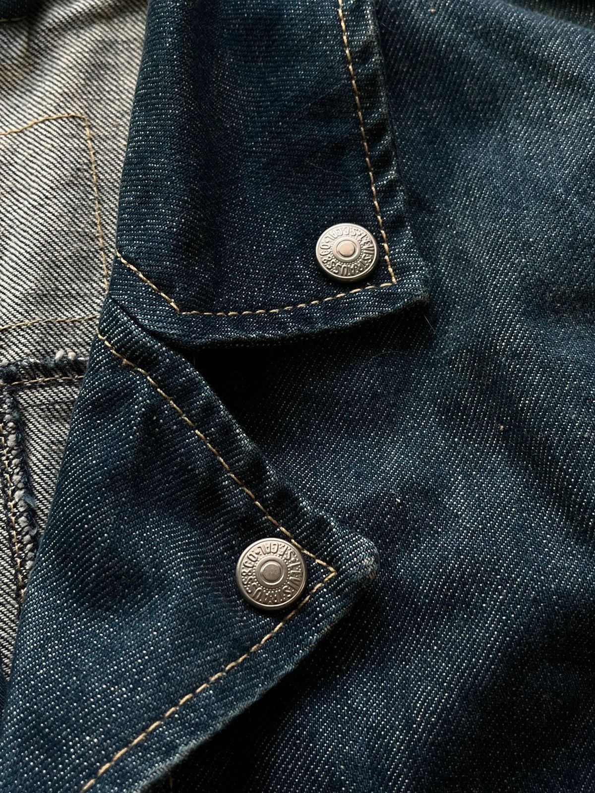 Levi's Levi's Engineered Jeans Sz M 2002 Y2K Denim Coat Jacket Size M / US 6-8 / IT 42-44 - 4 Thumbnail