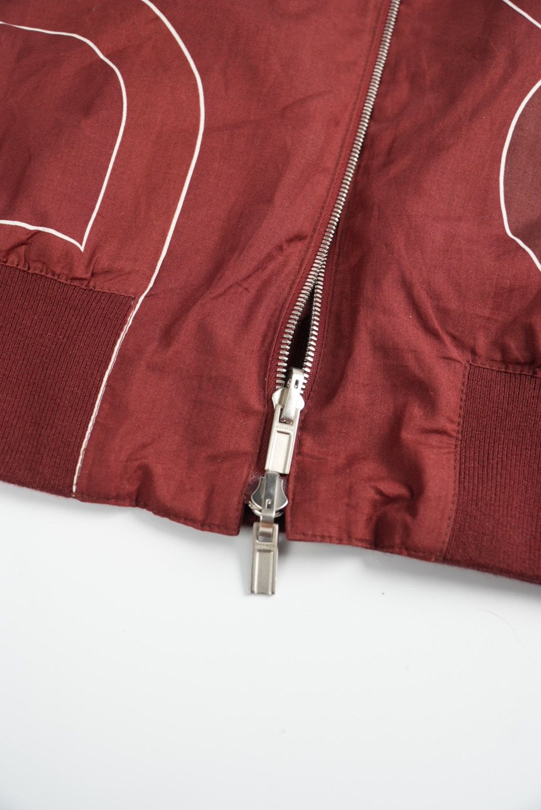 Hermes Hermes Jacket Chaine D'Ancre Red Reversible Windbreaker Size US M / EU 48-50 / 2 - 9 Thumbnail